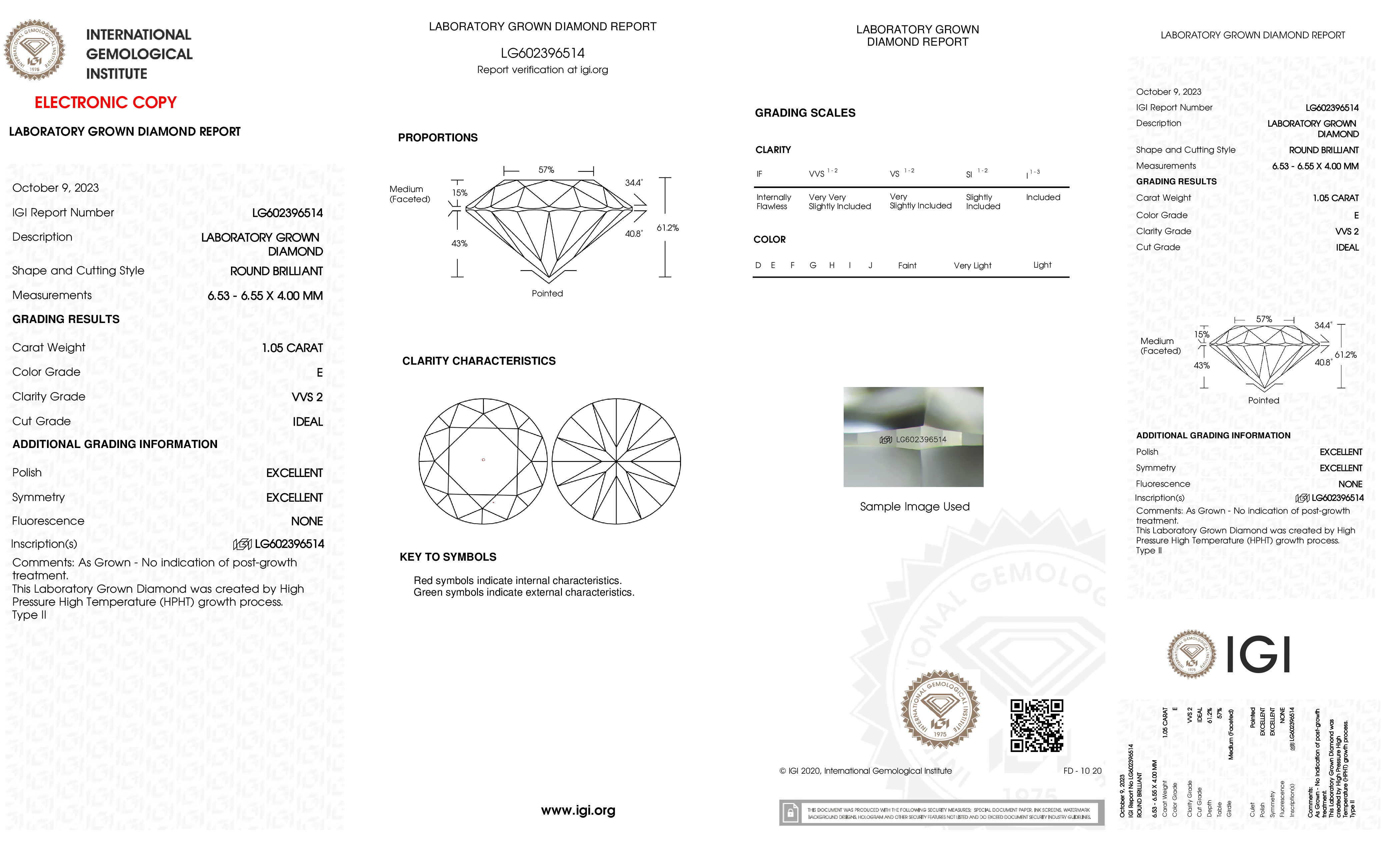 Diamond Certificate