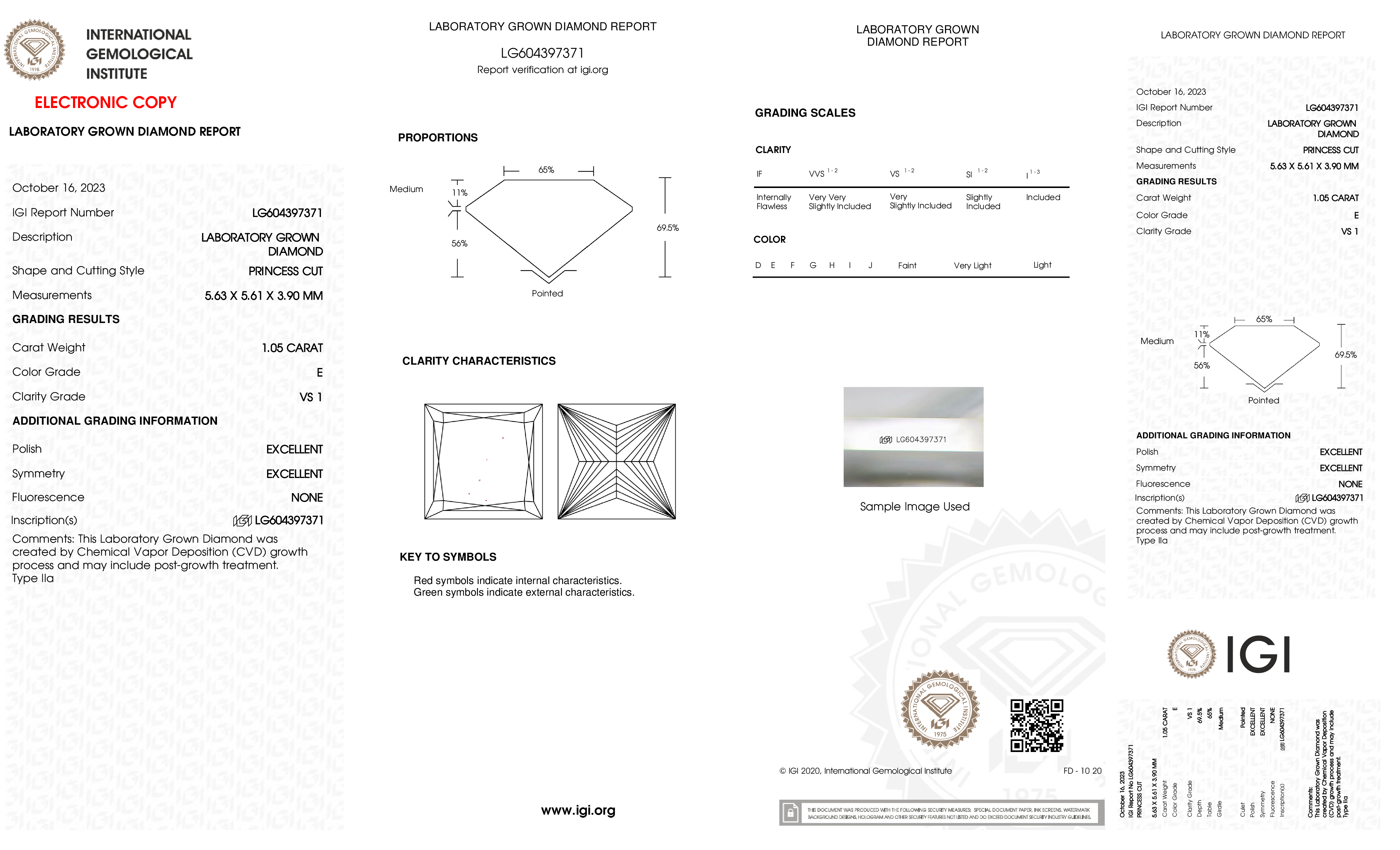 Diamond Certificate