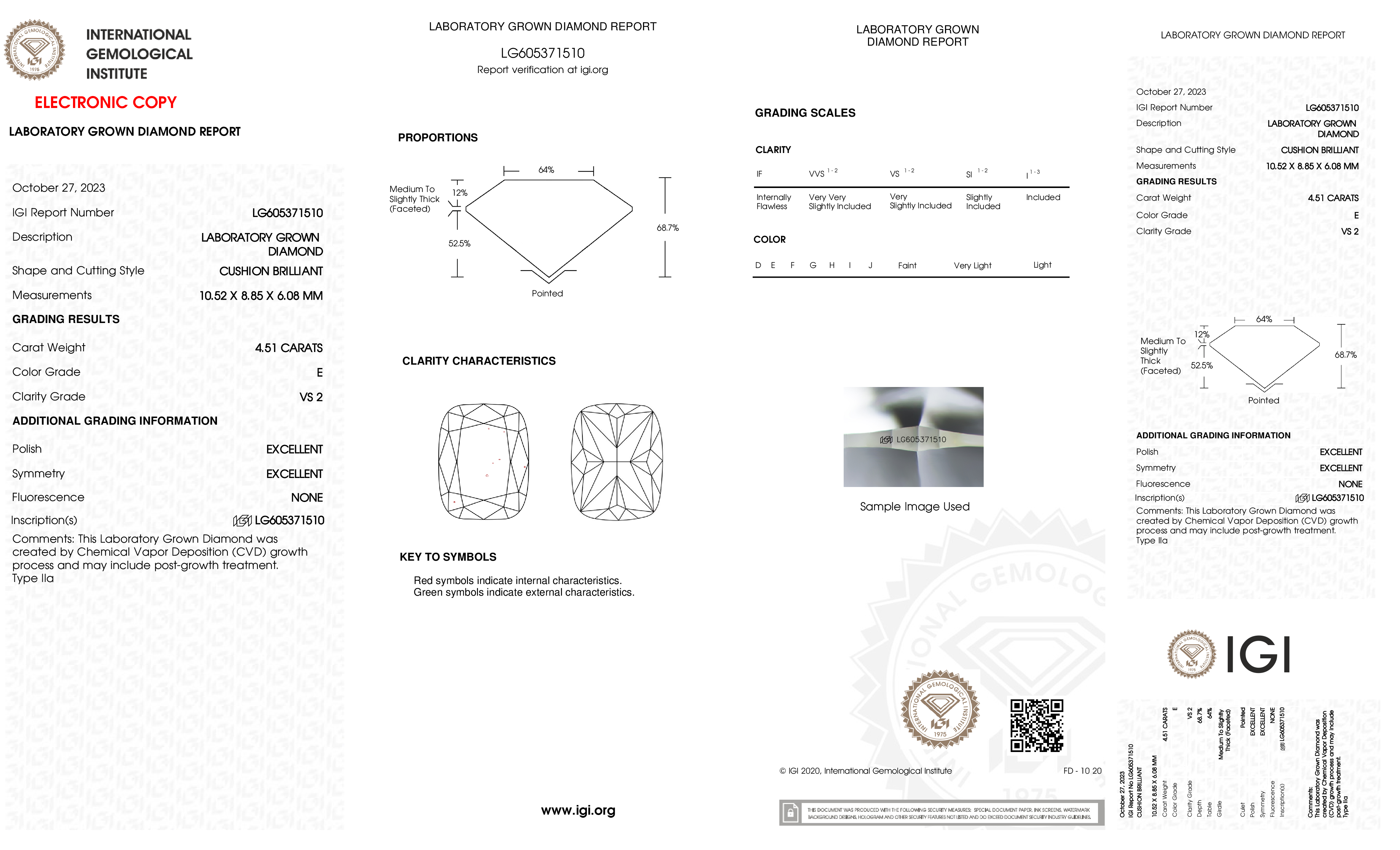 Diamond Certificate