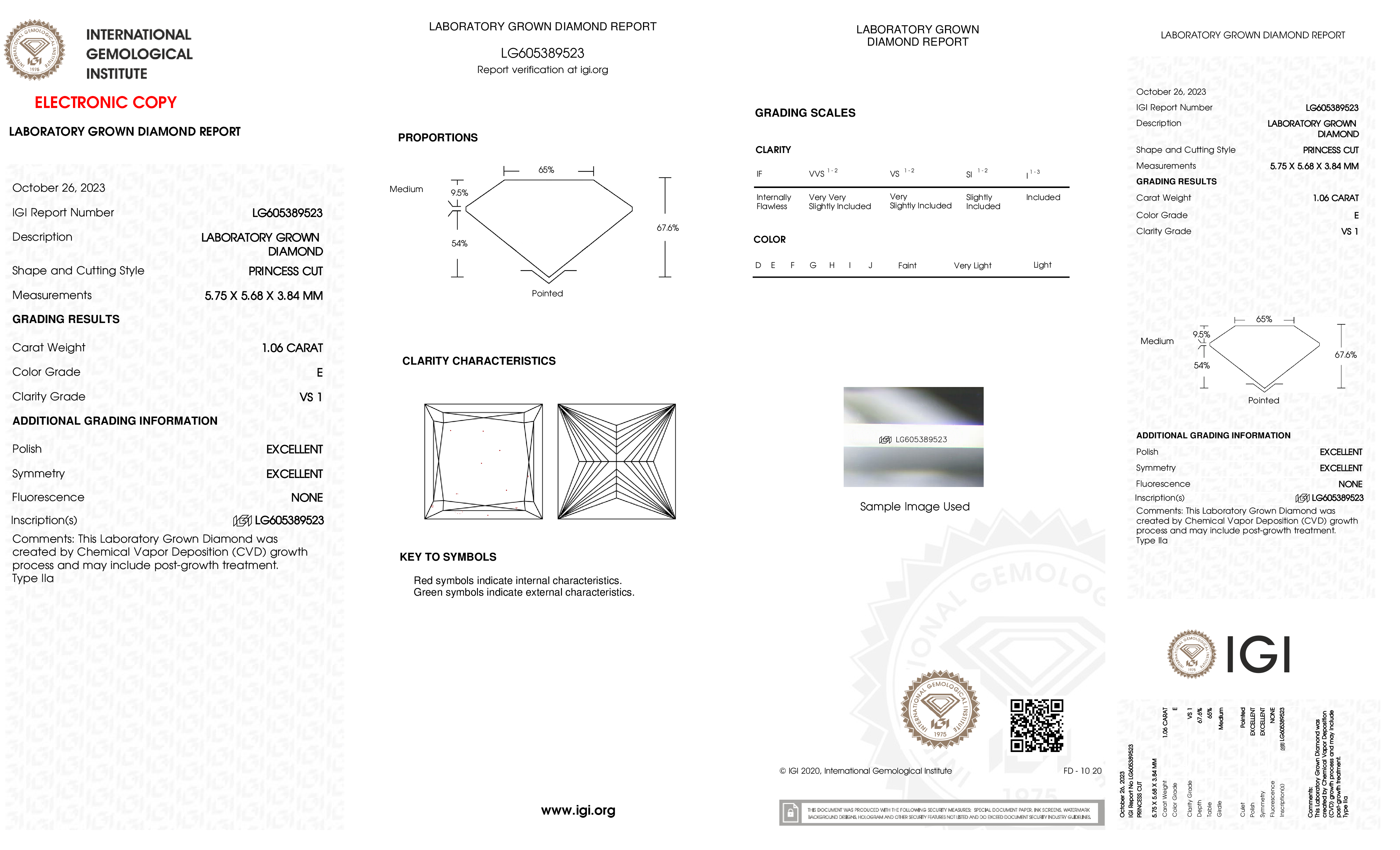 Diamond Certificate