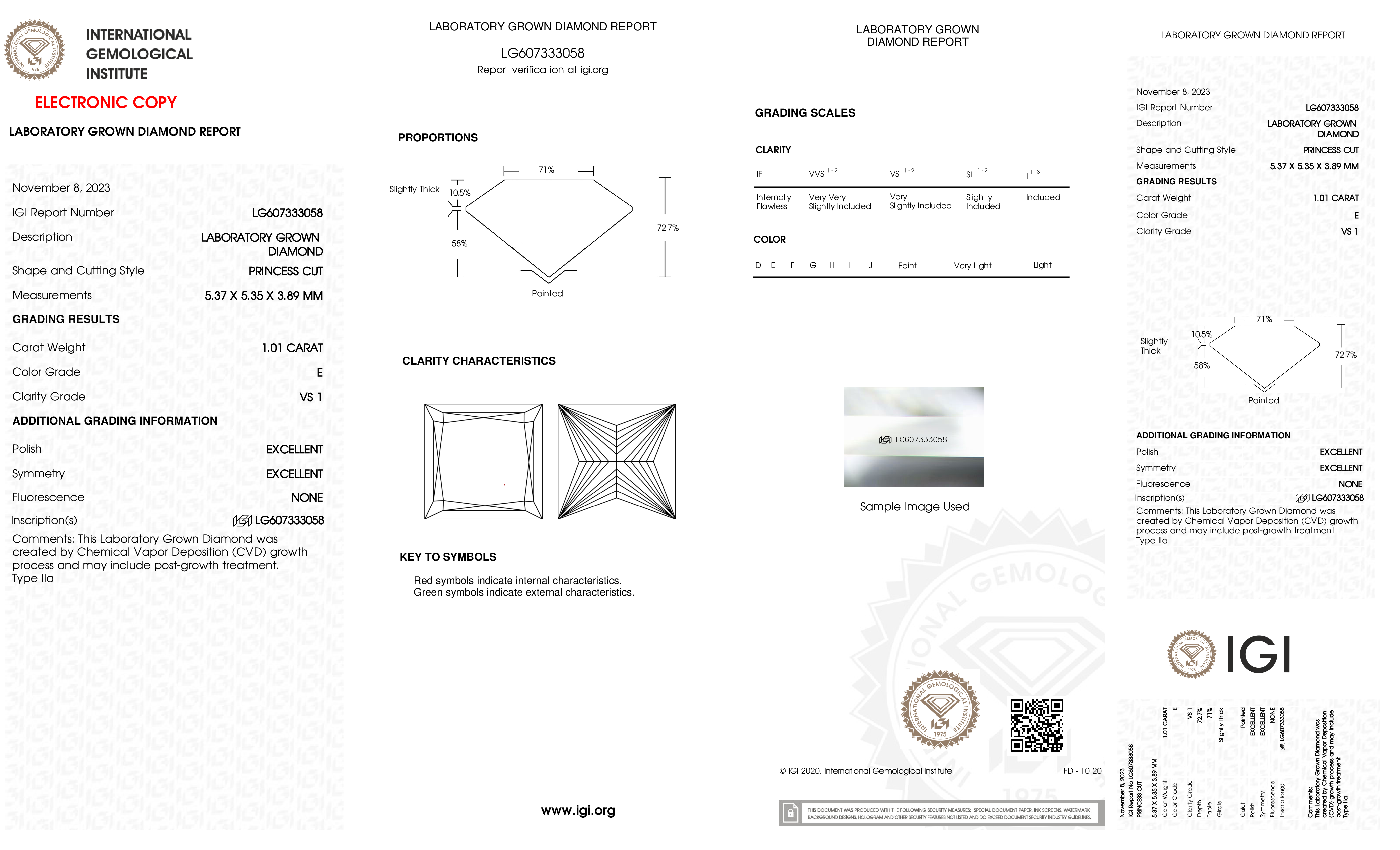 Diamond Certificate