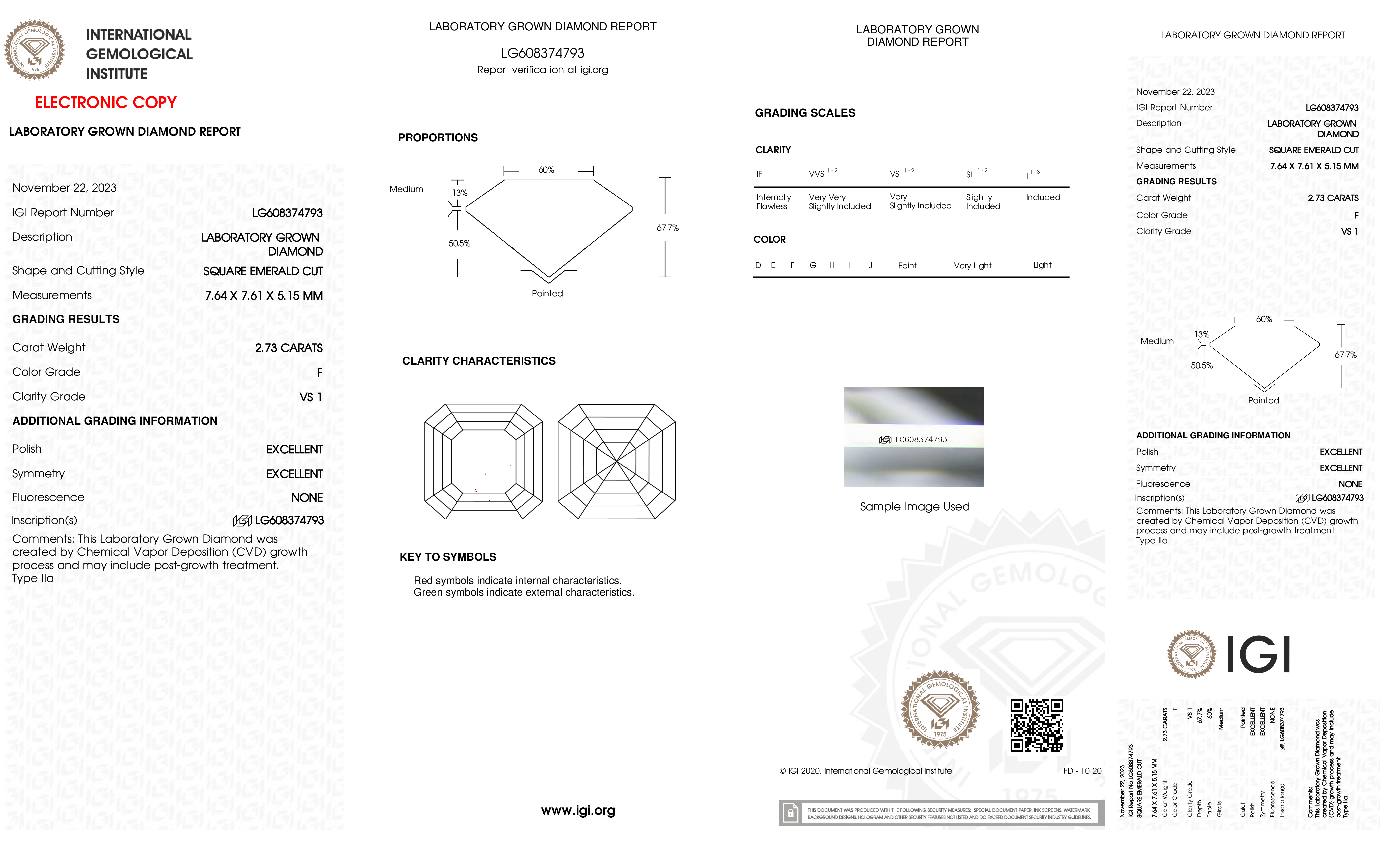 Diamond Certificate
