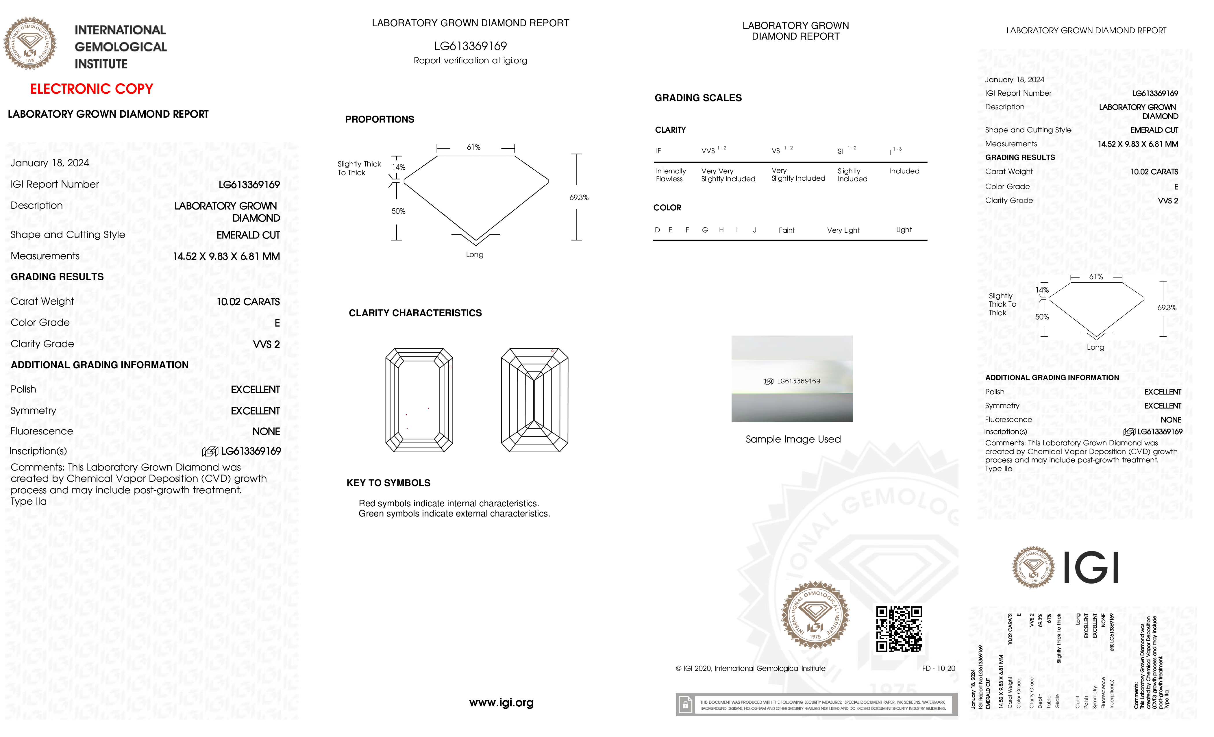 Diamond Certificate