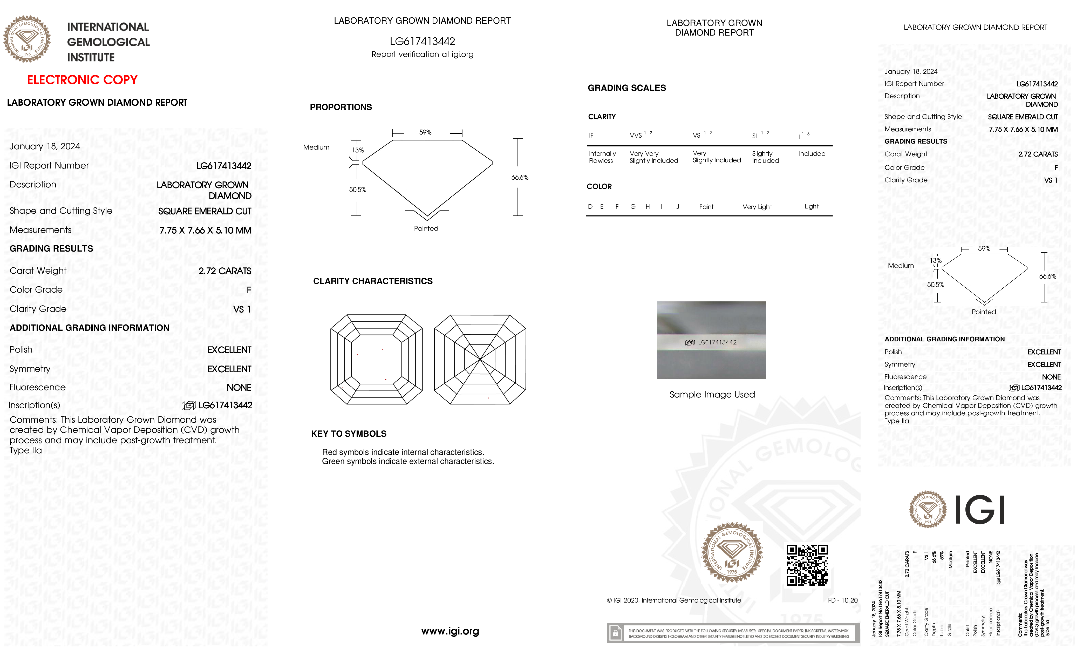 Diamond Certificate