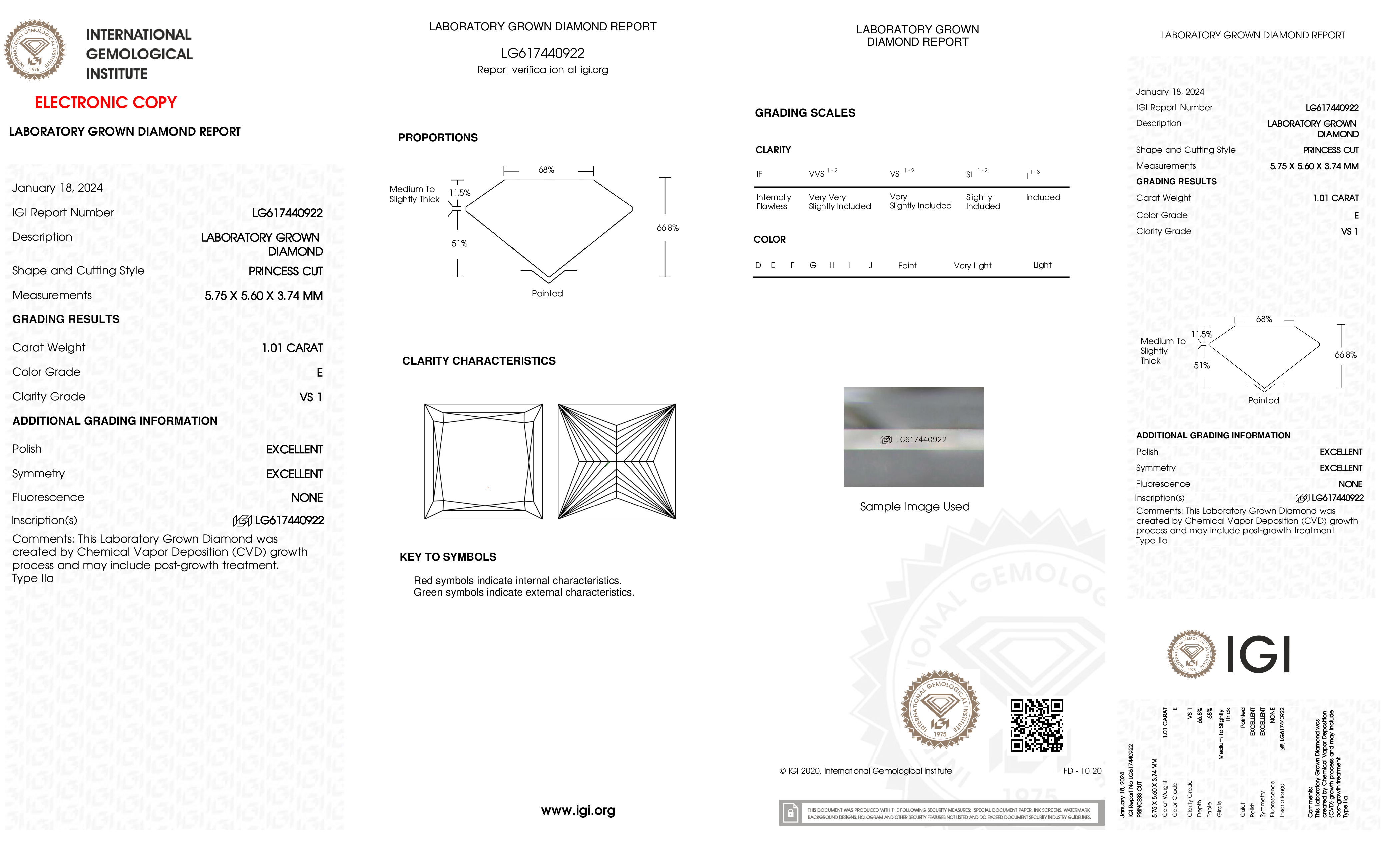 Diamond Certificate