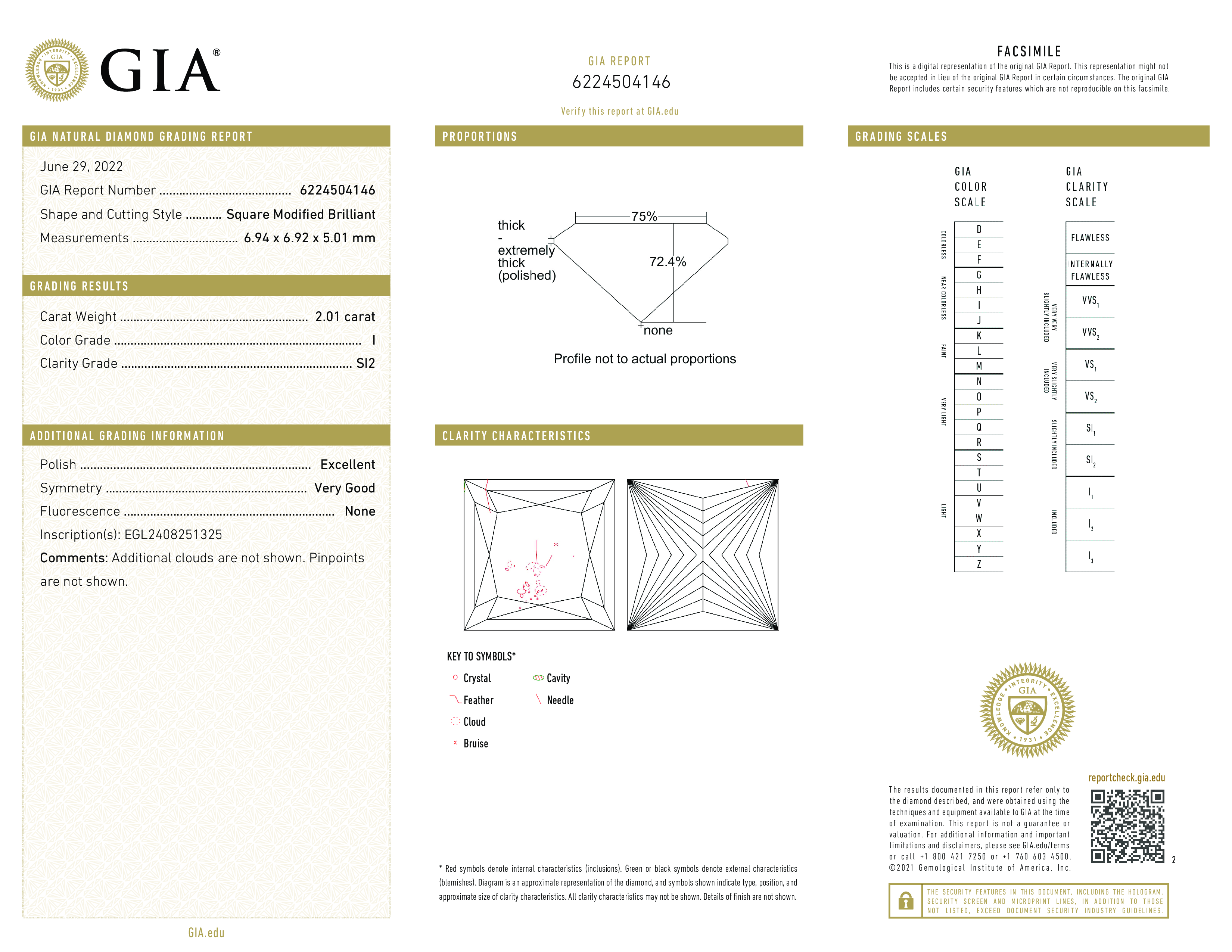 Diamond Certificate