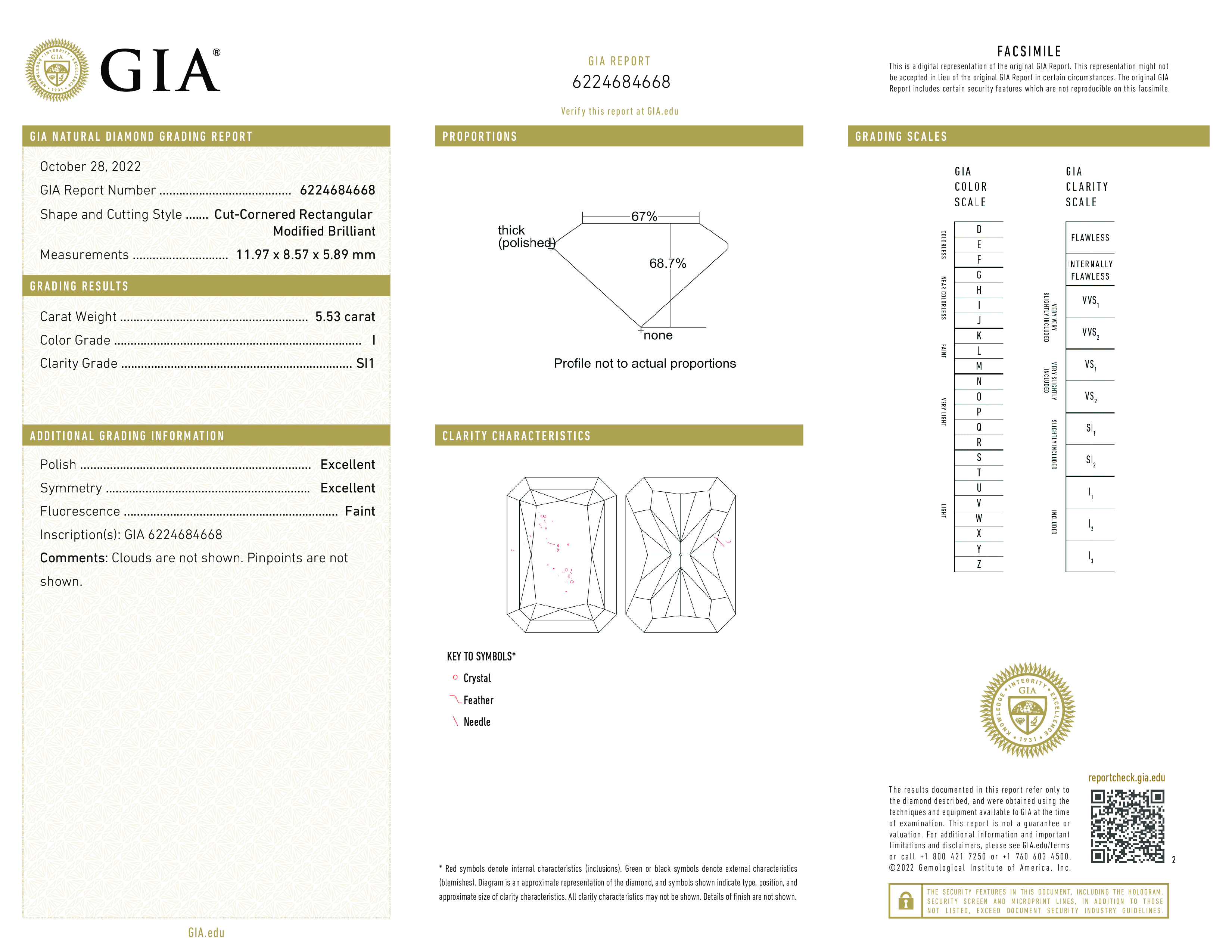 Diamond Certificate