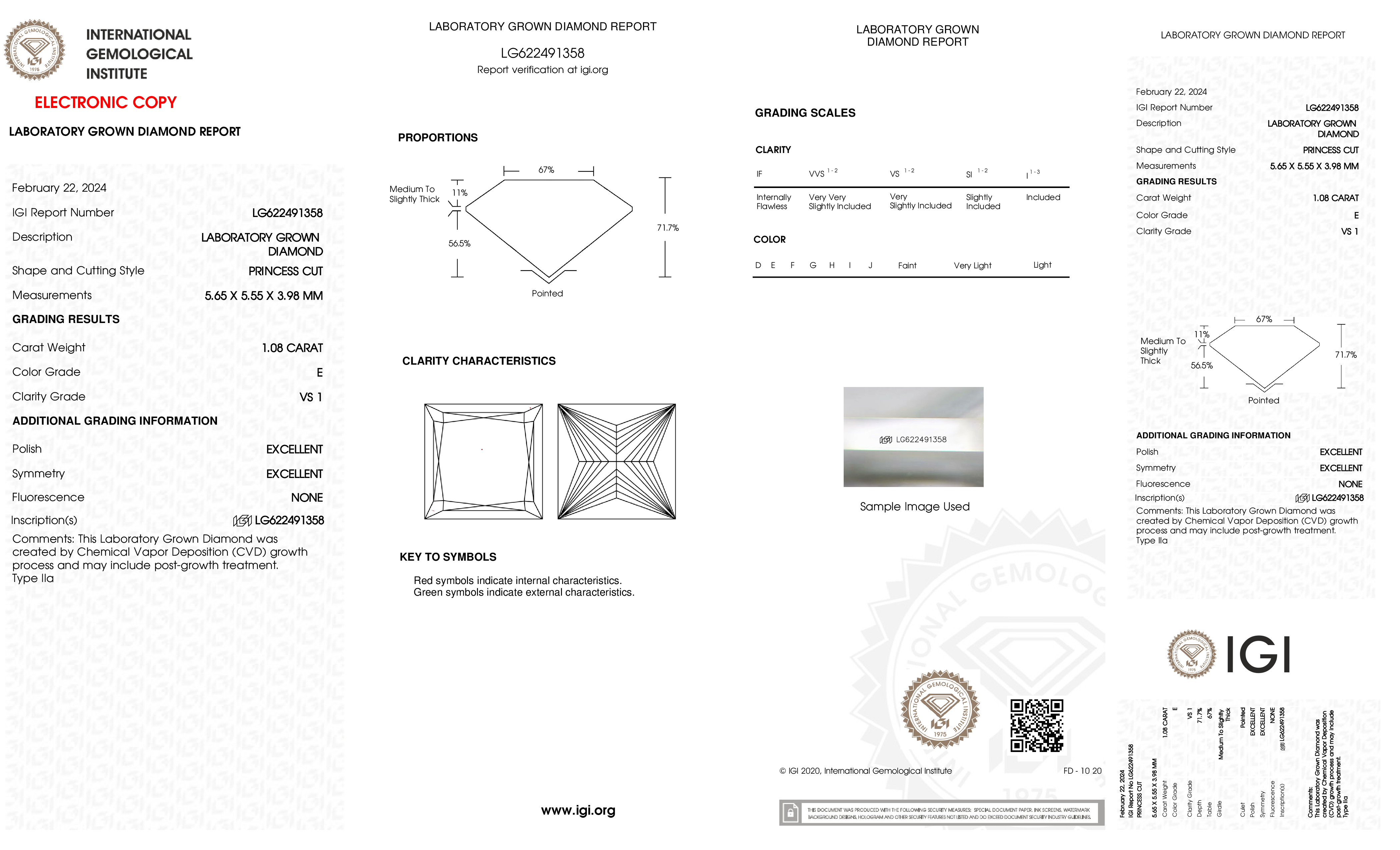 Diamond Certificate