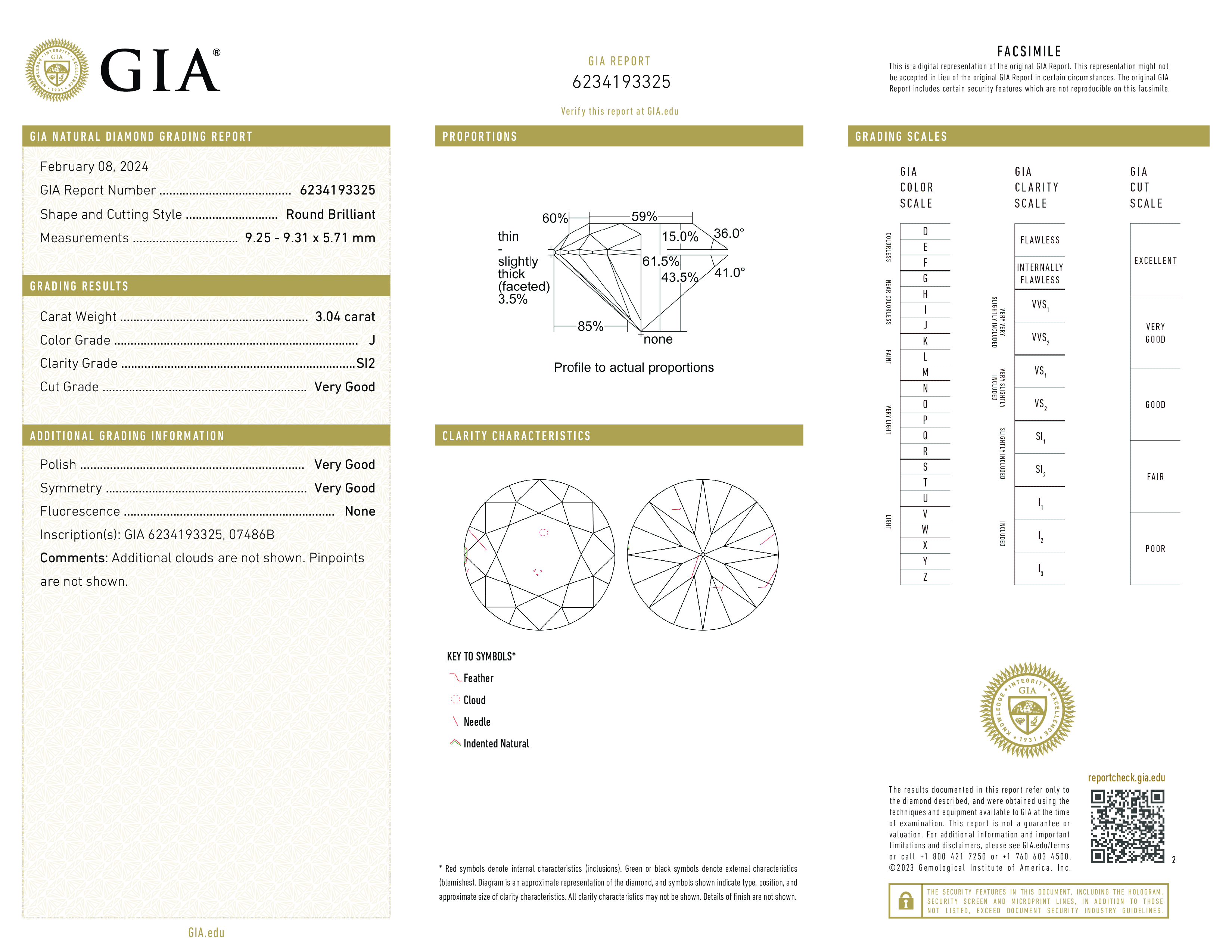 Diamond Certificate