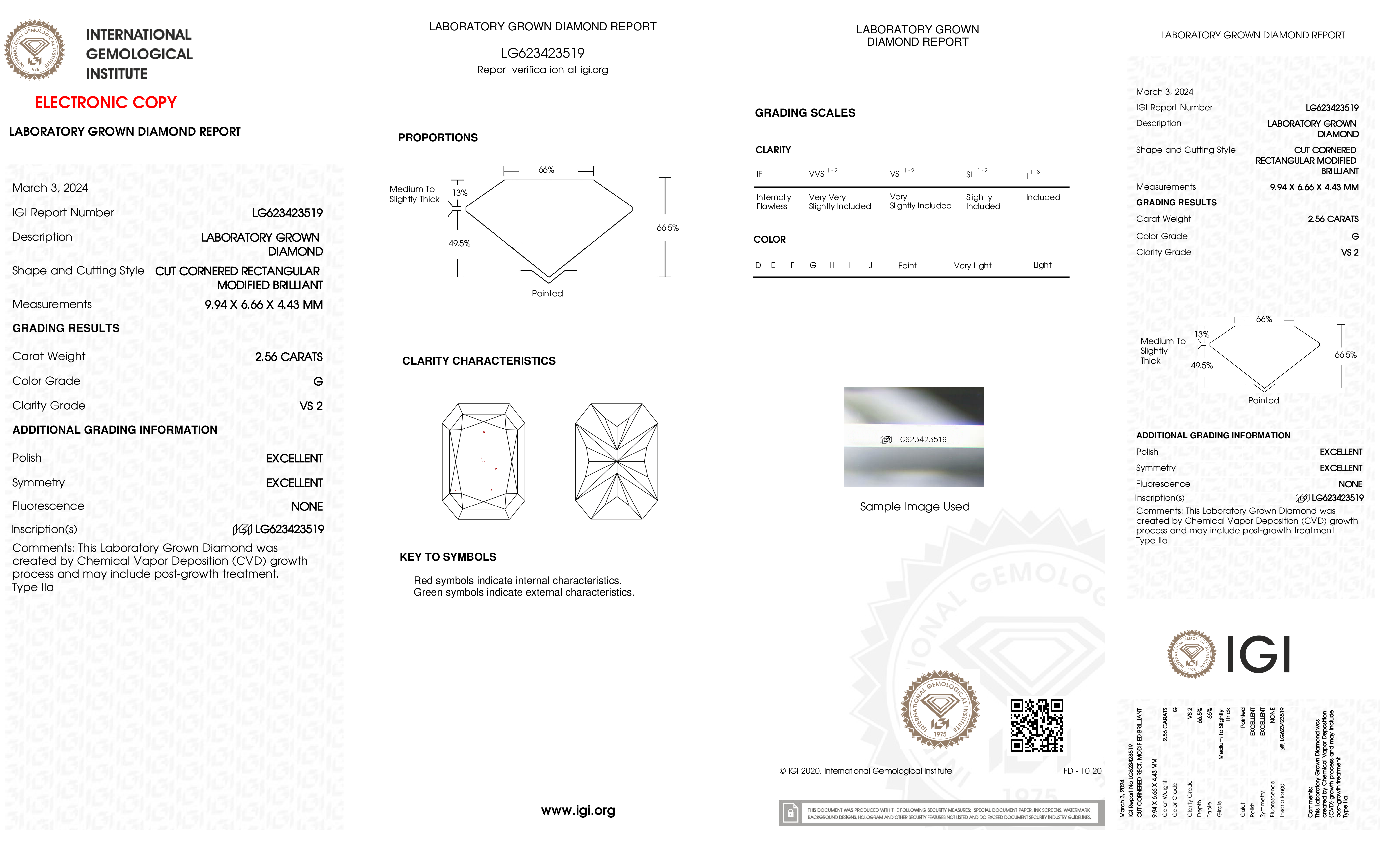 Diamond Certificate