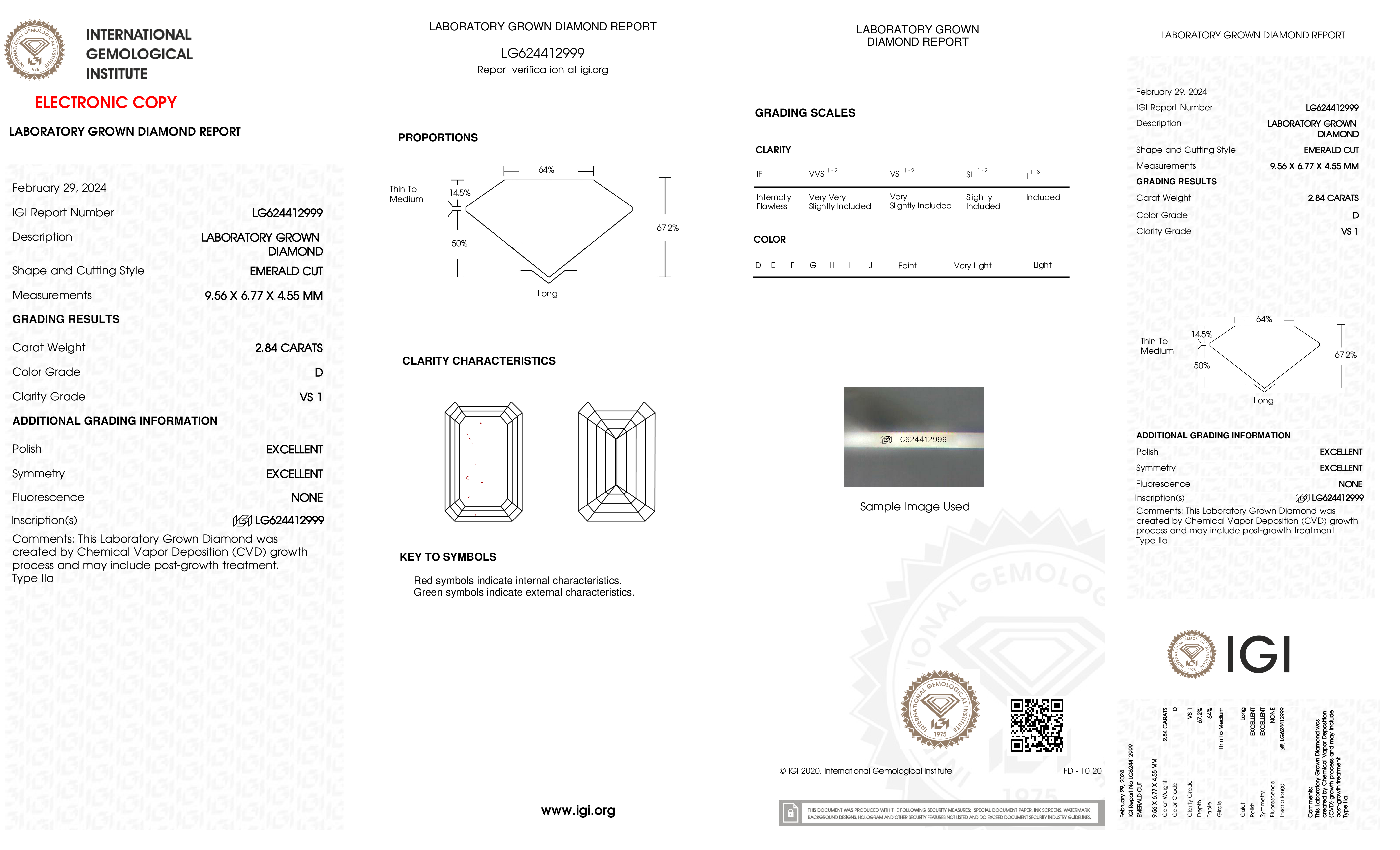 Diamond Certificate