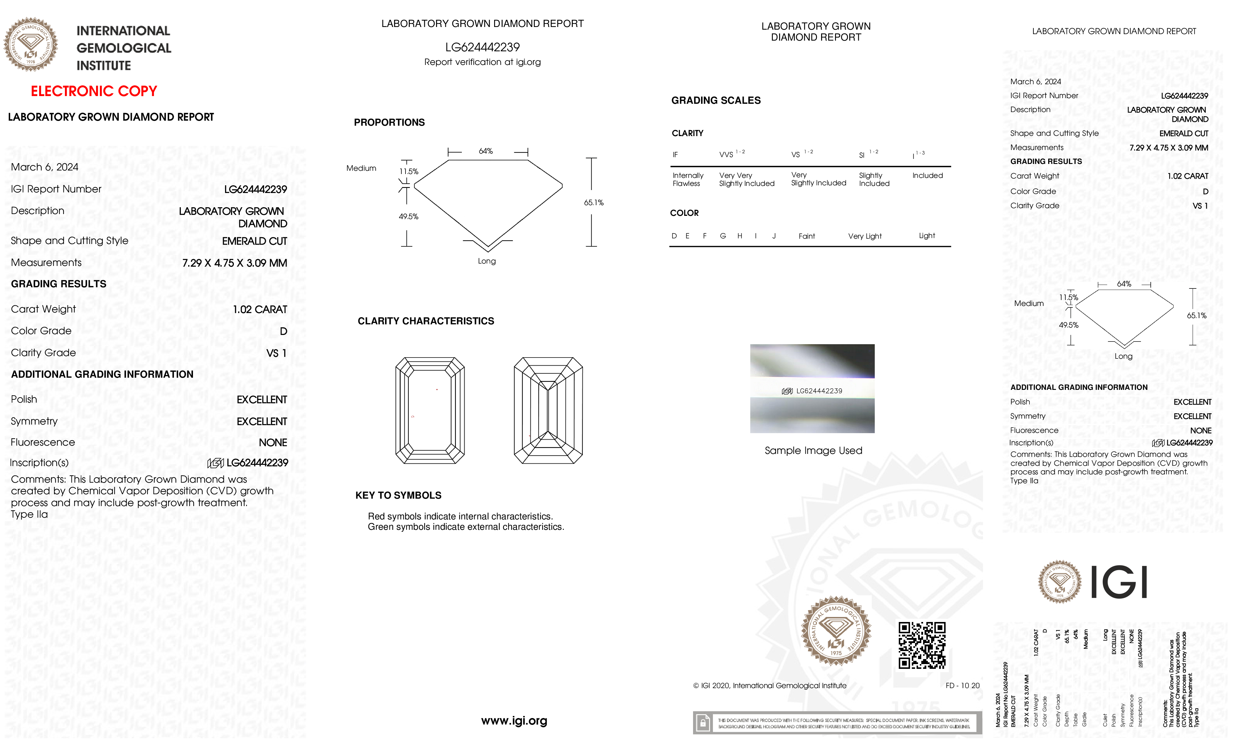 Diamond Certificate