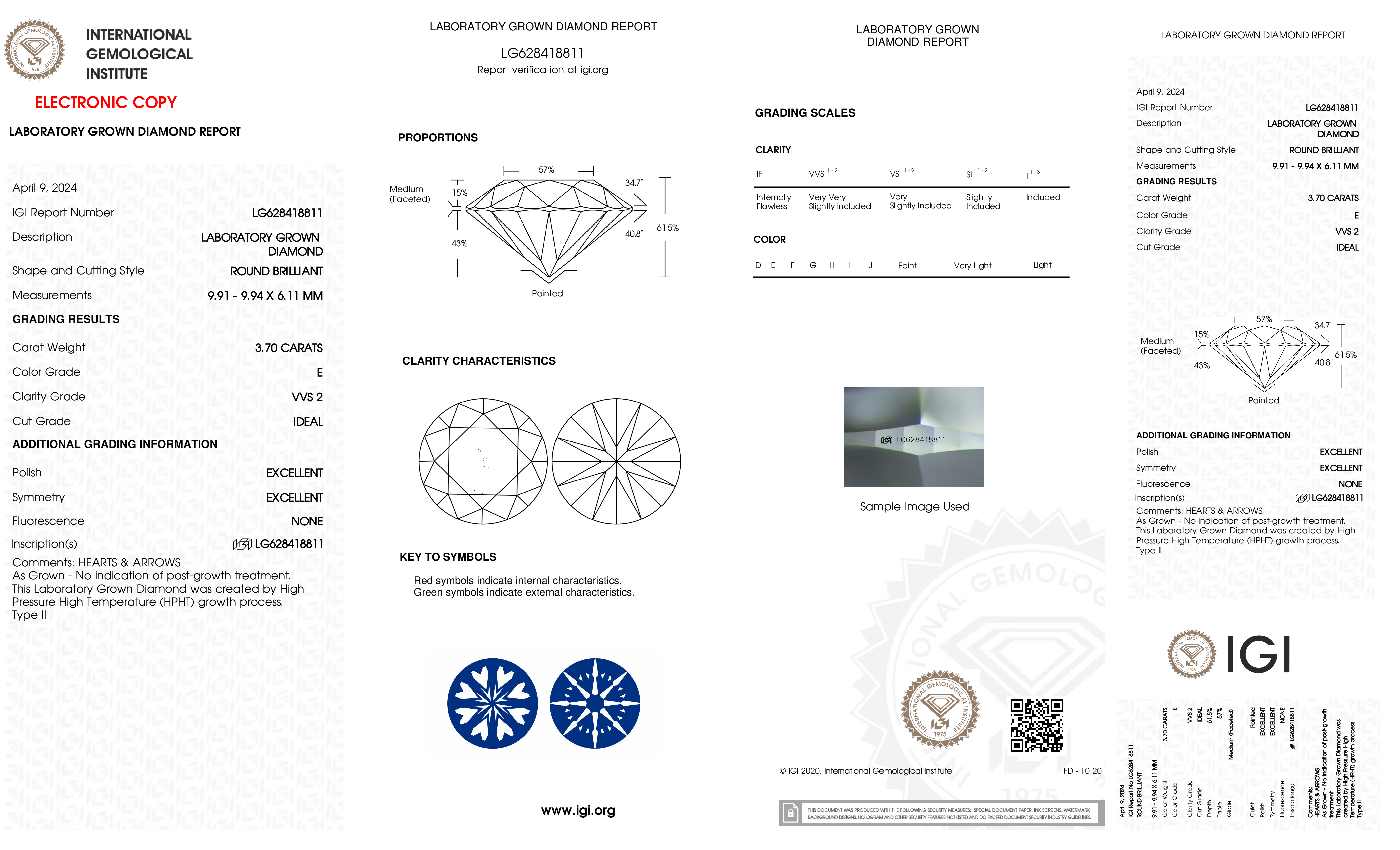 Diamond Certificate