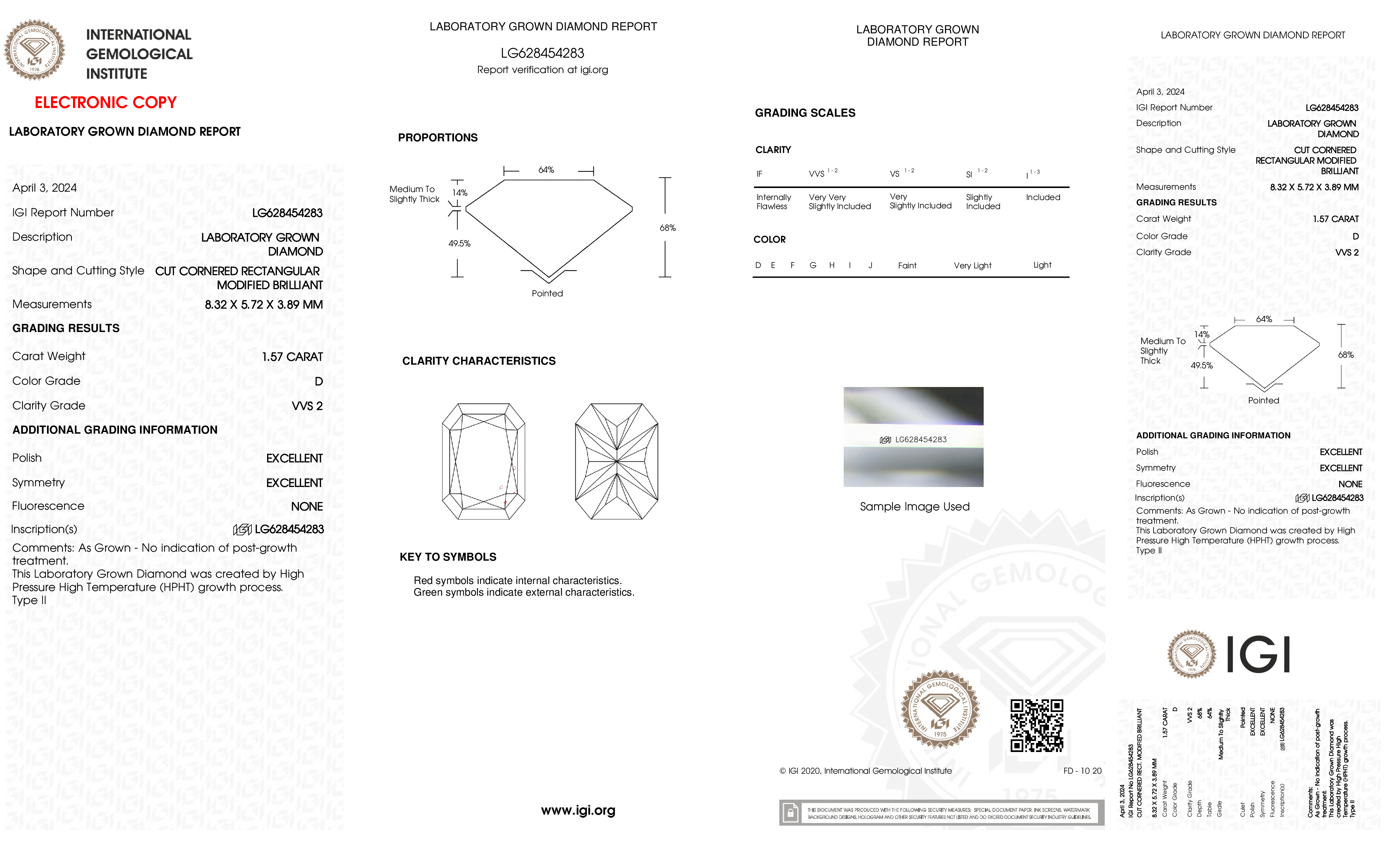 Diamond Certificate