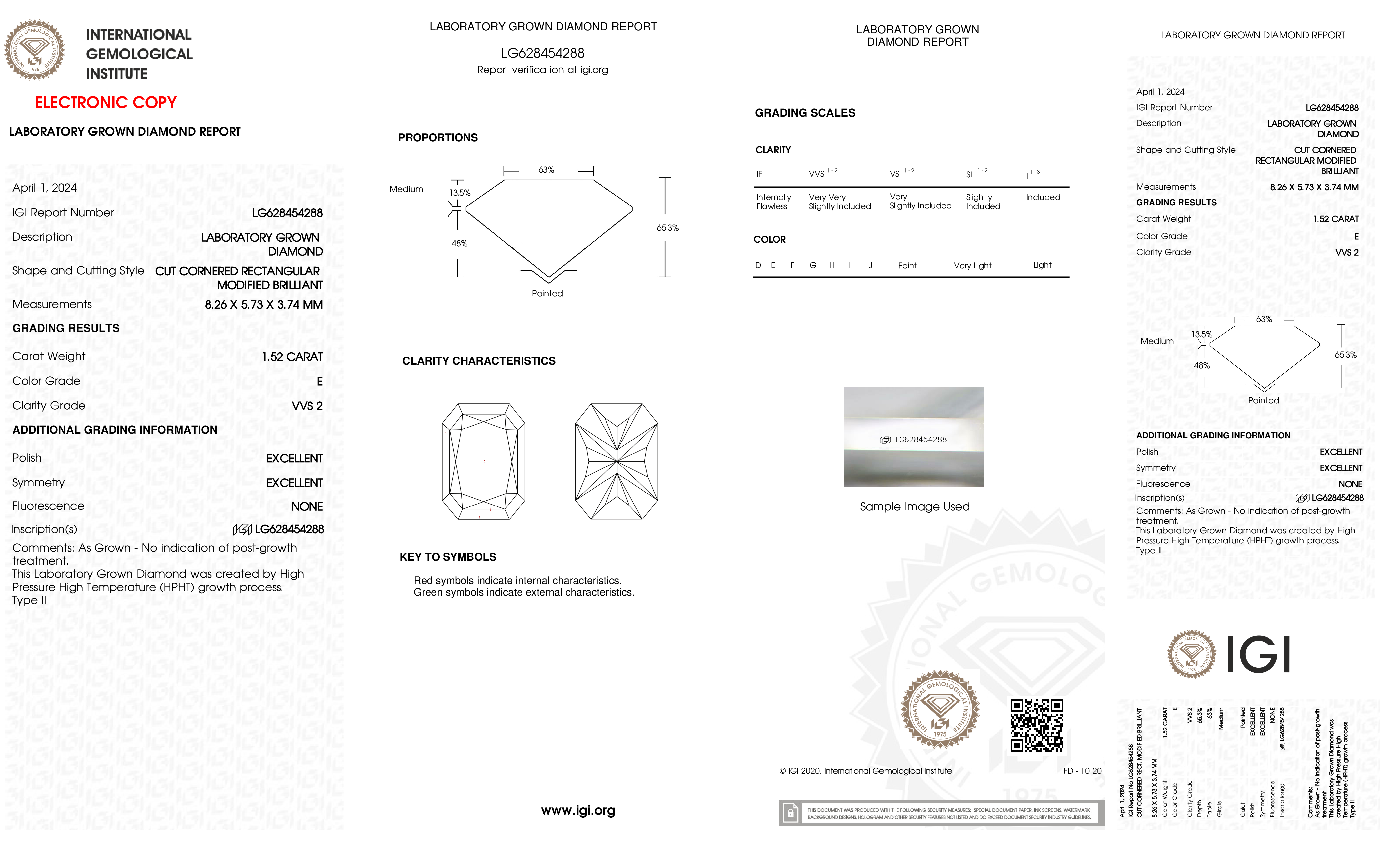 Diamond Certificate