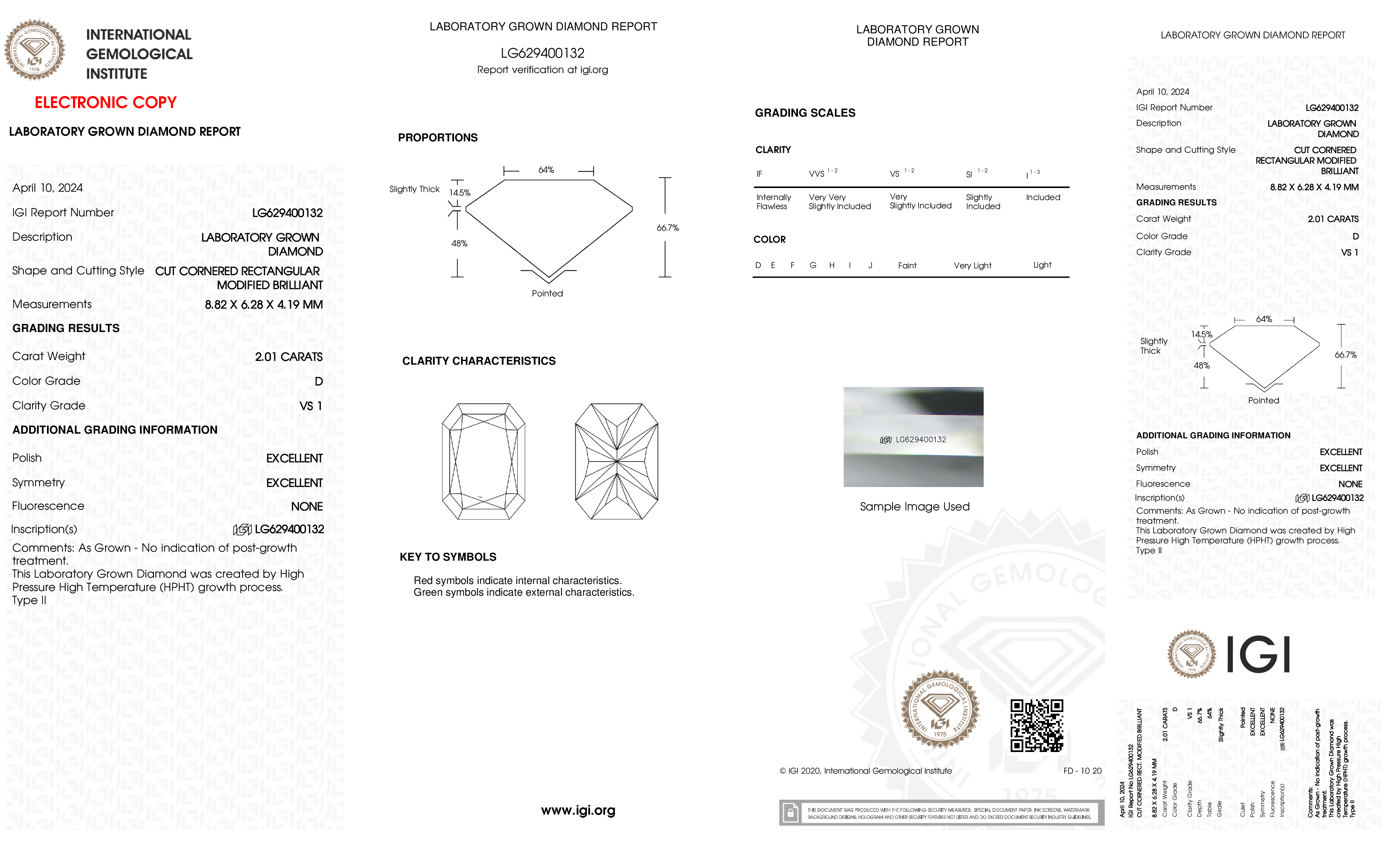 Diamond Certificate