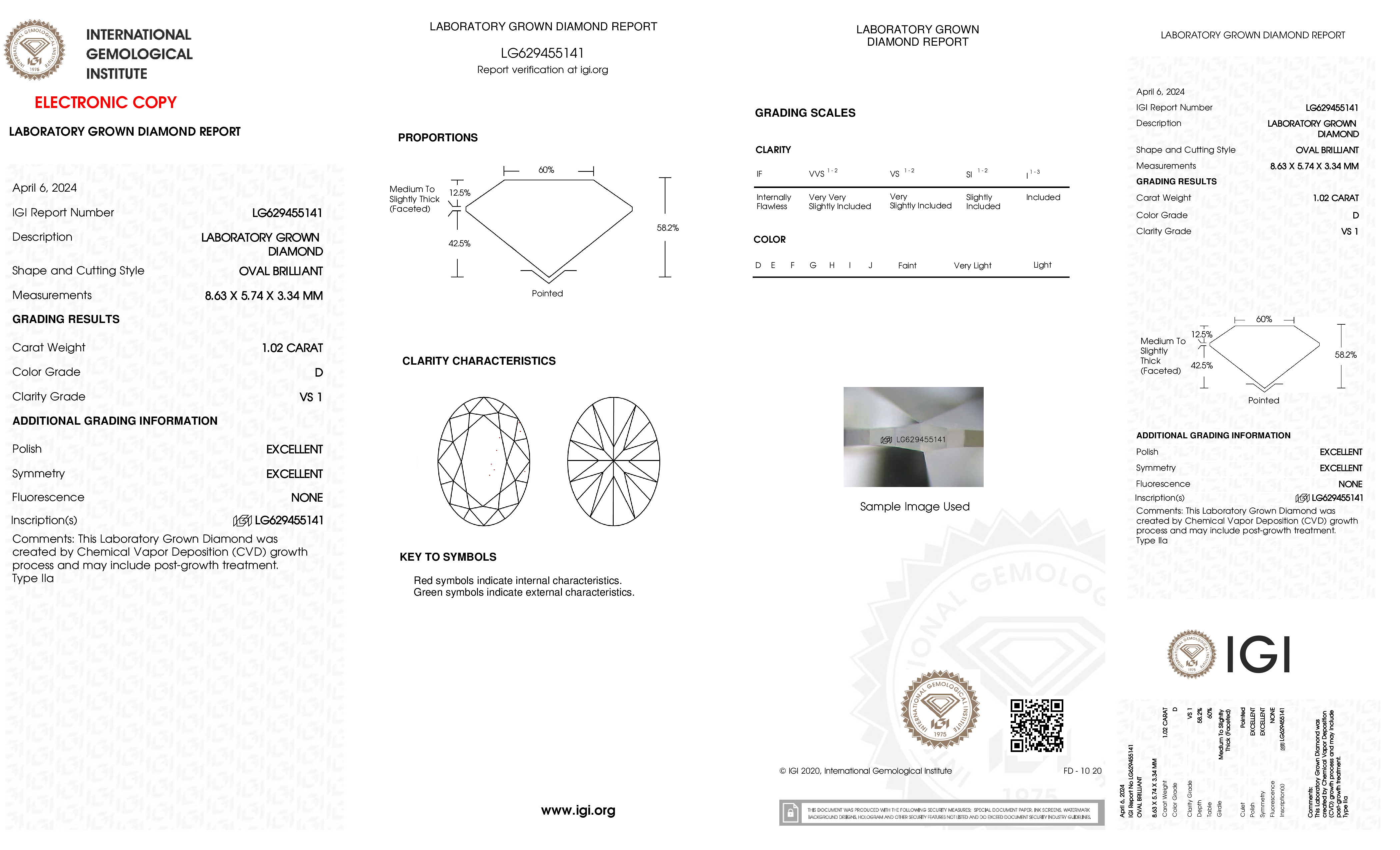 Diamond Certificate