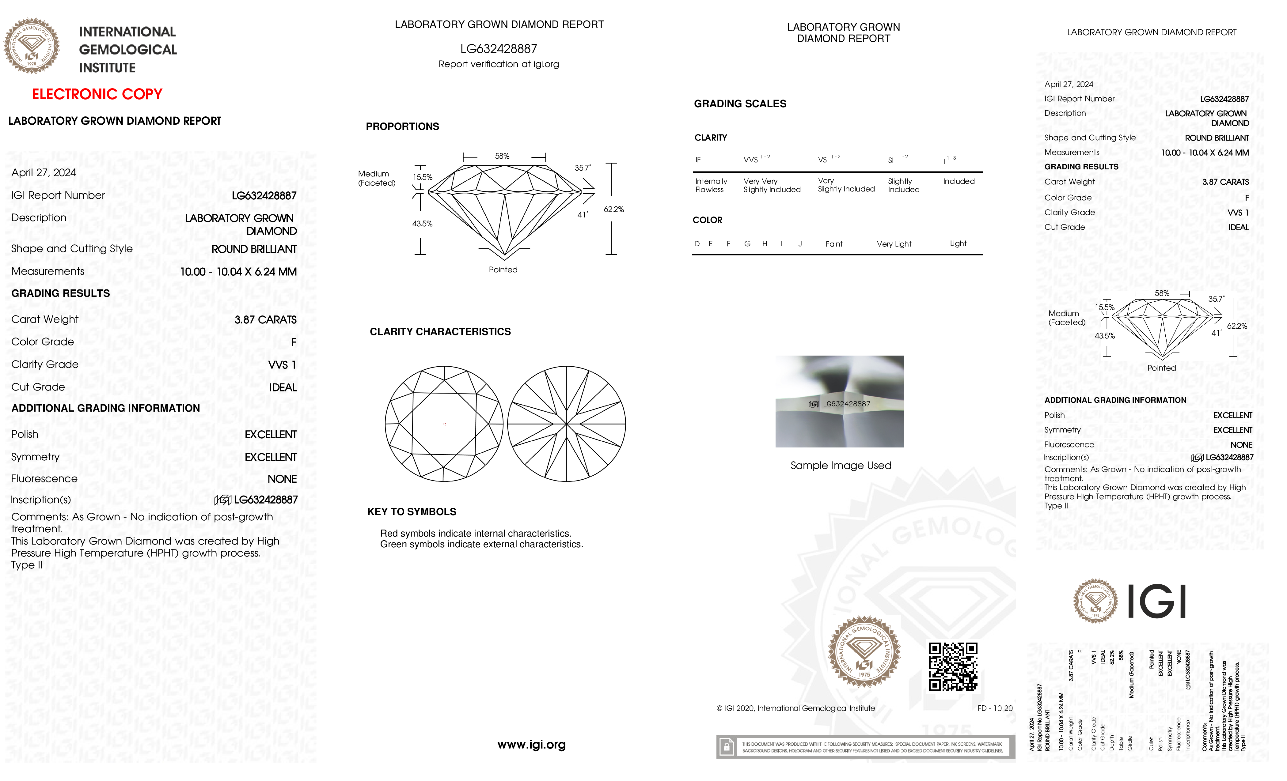 Diamond Certificate