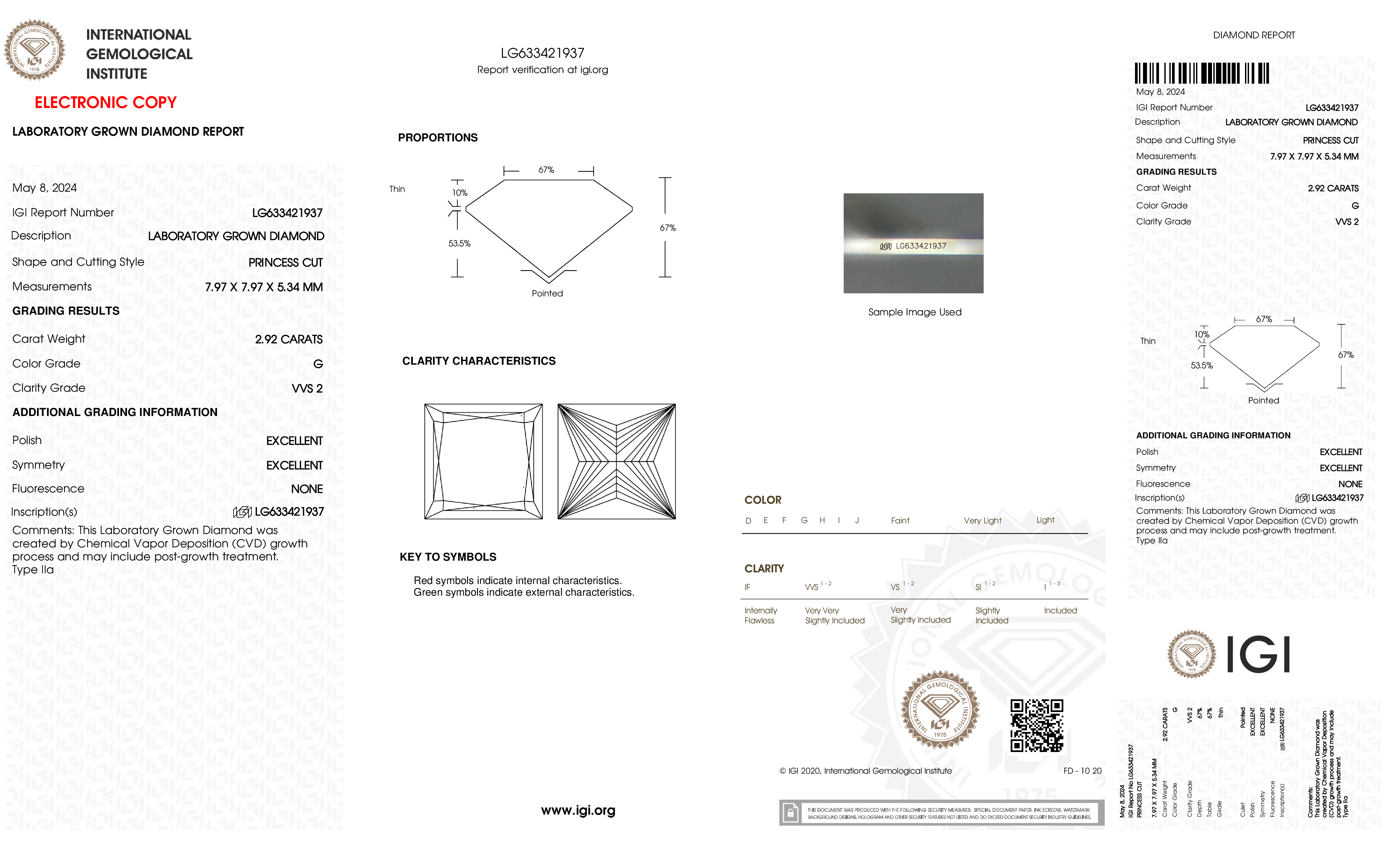 Diamond Certificate