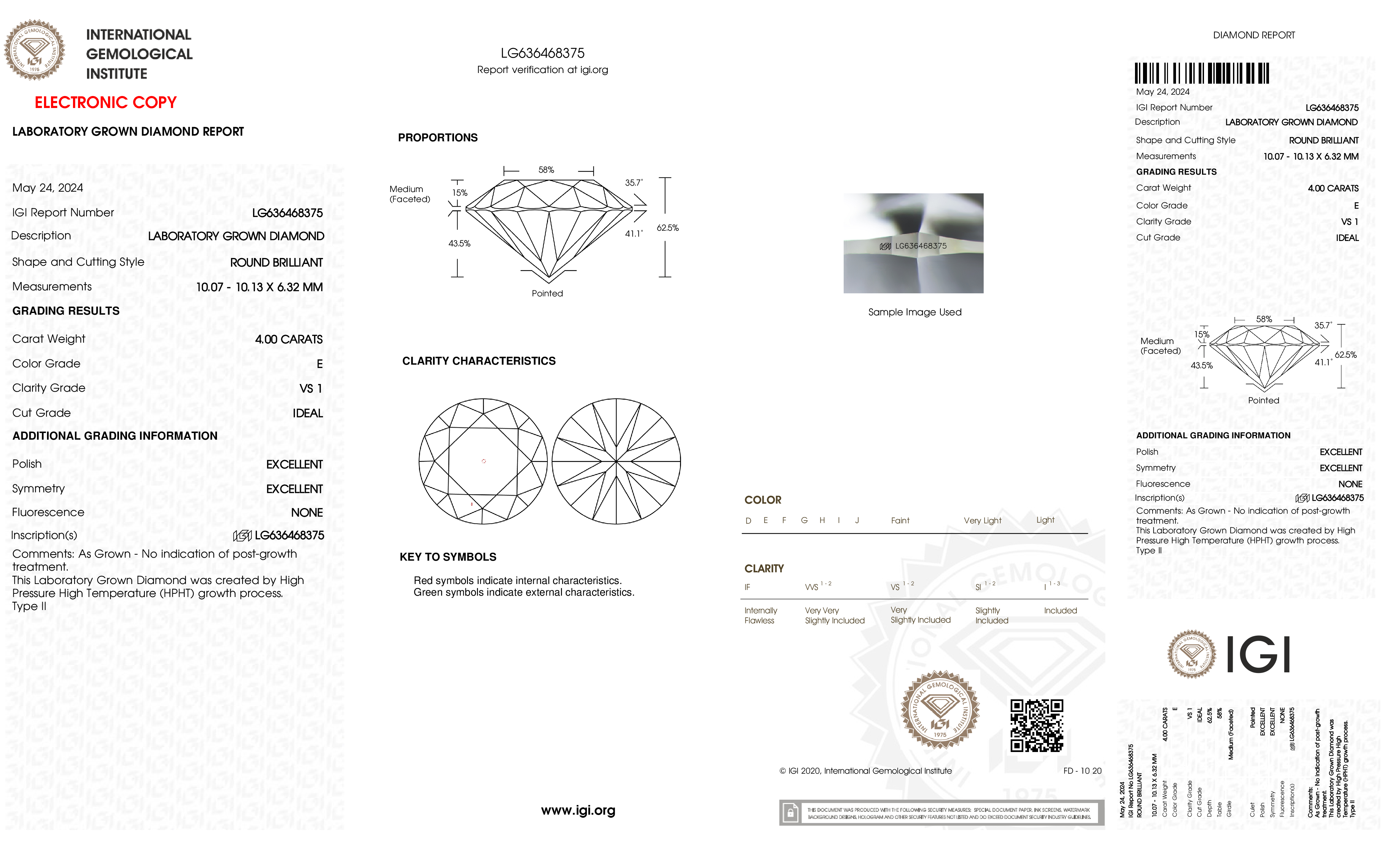 Diamond Certificate