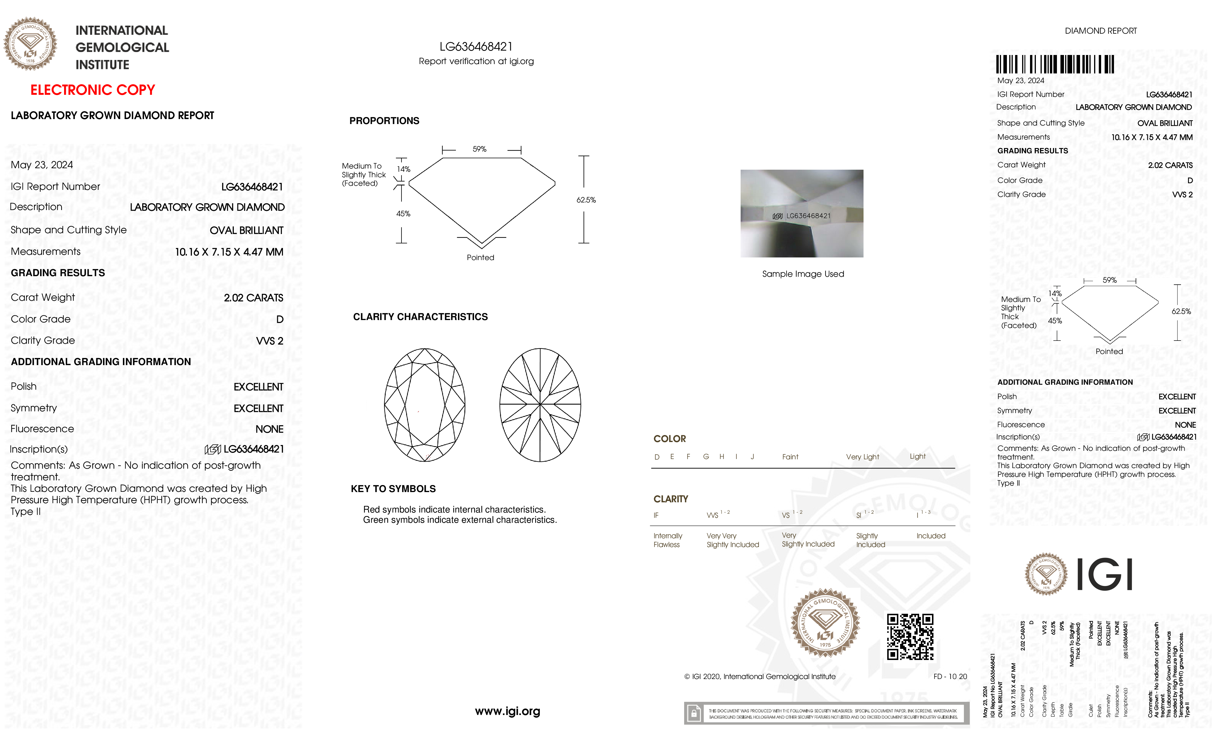 Diamond Certificate
