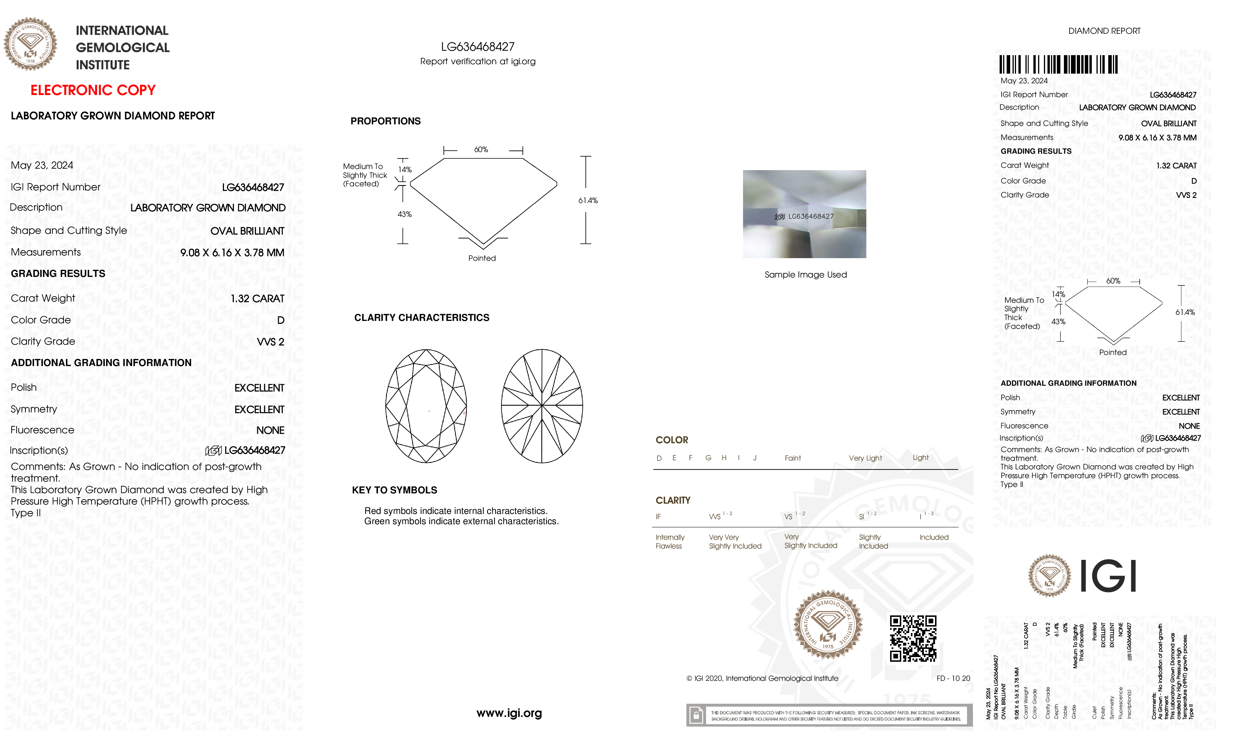 Diamond Certificate