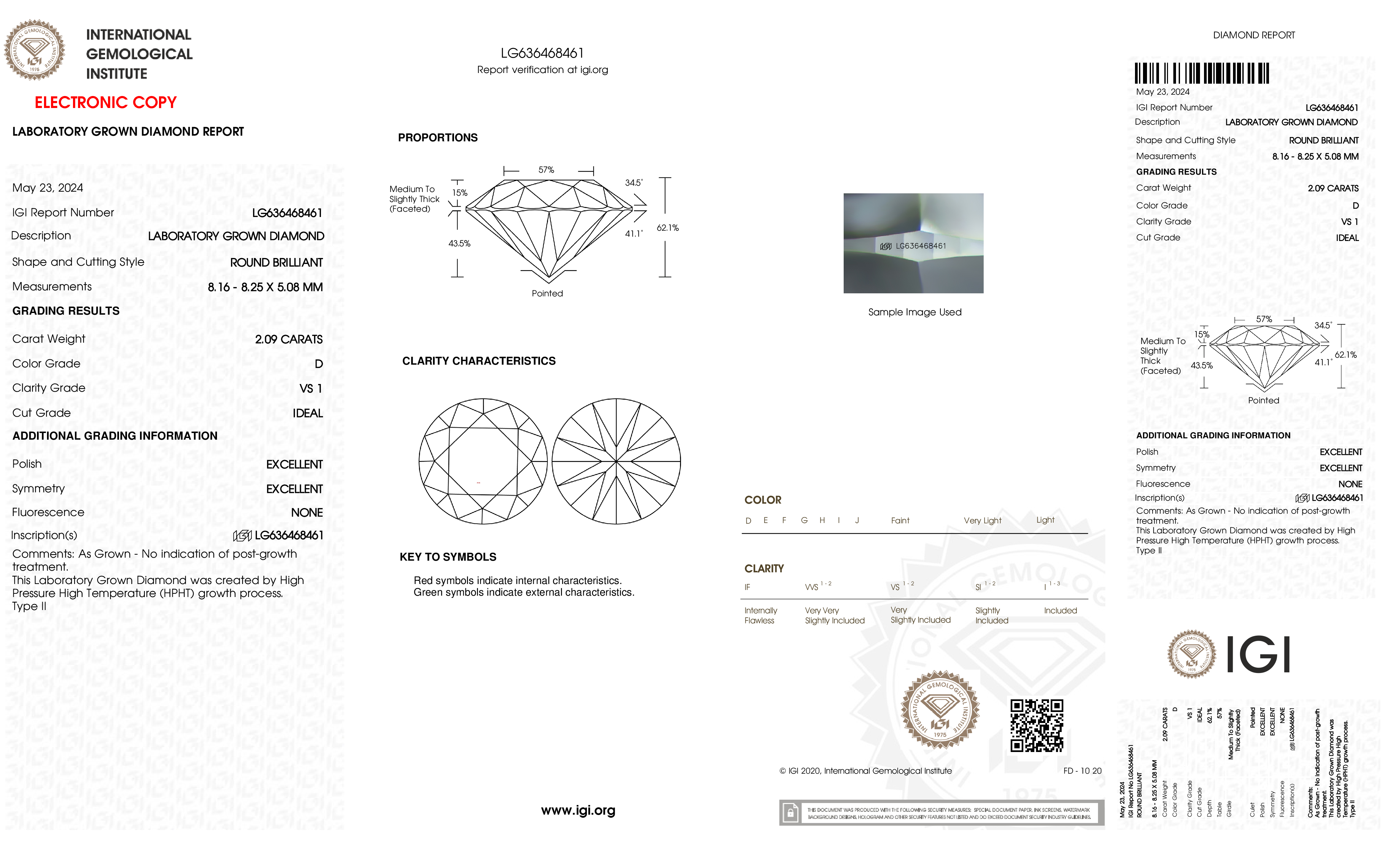 Diamond Certificate