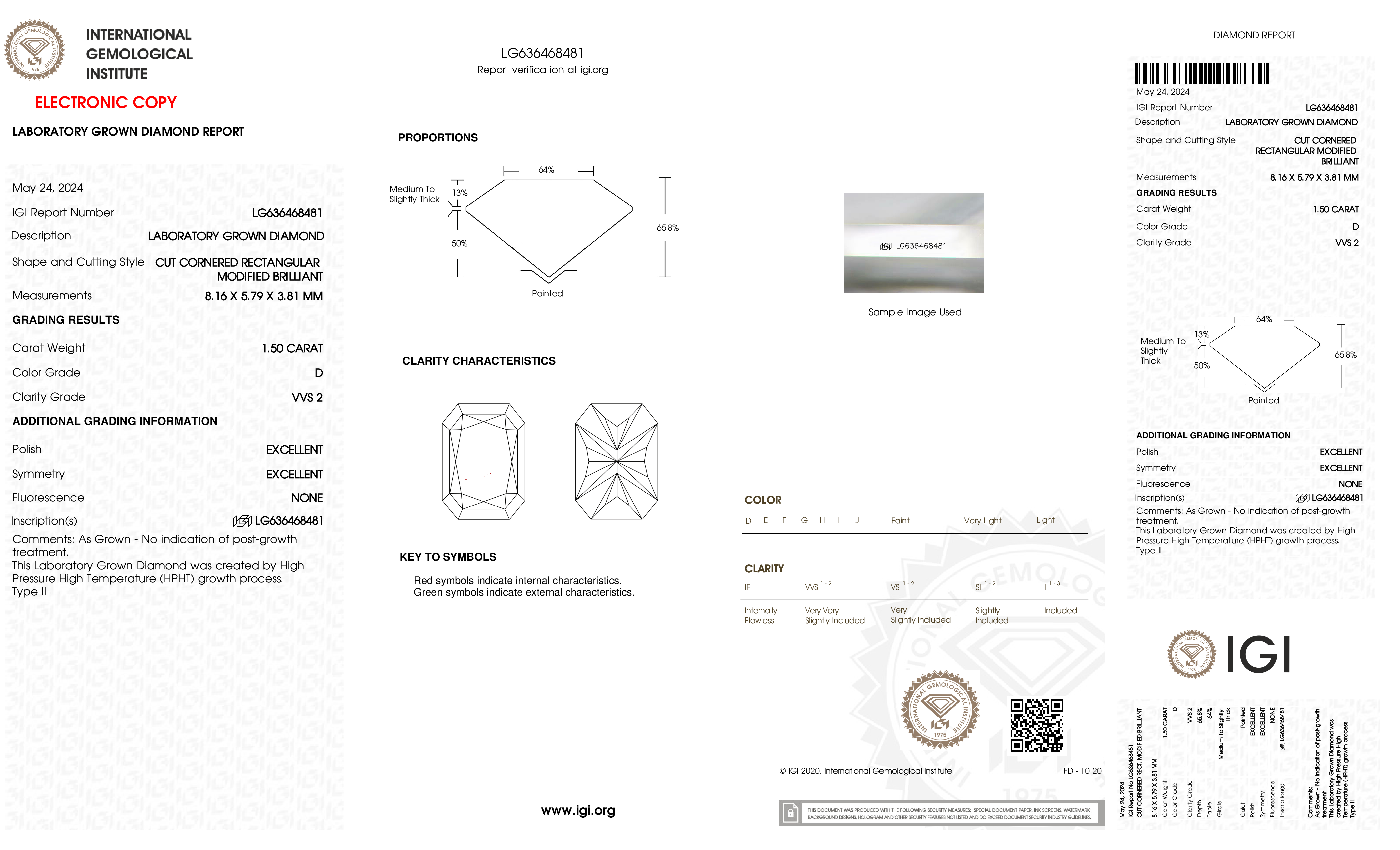 Diamond Certificate