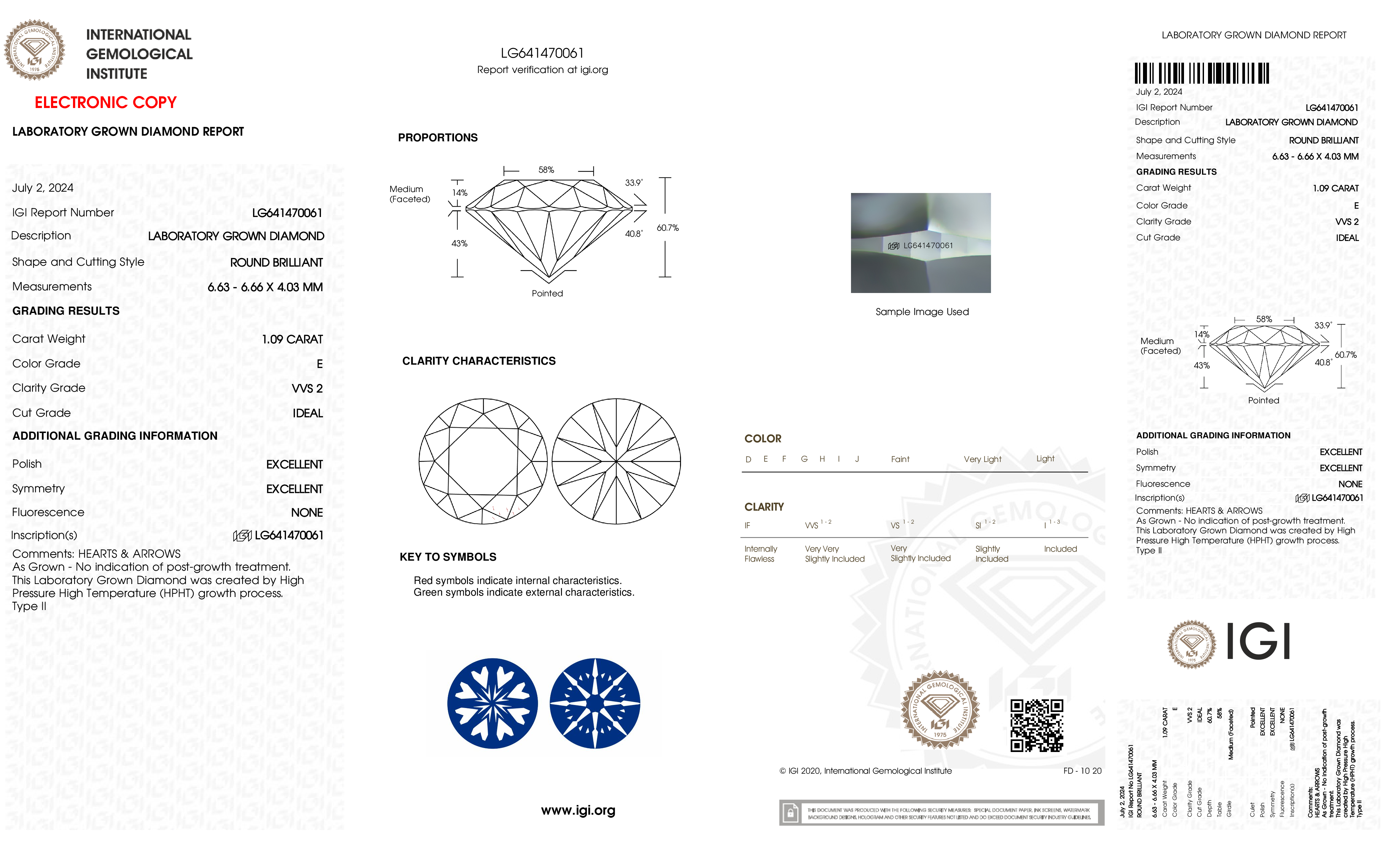 Diamond Certificate