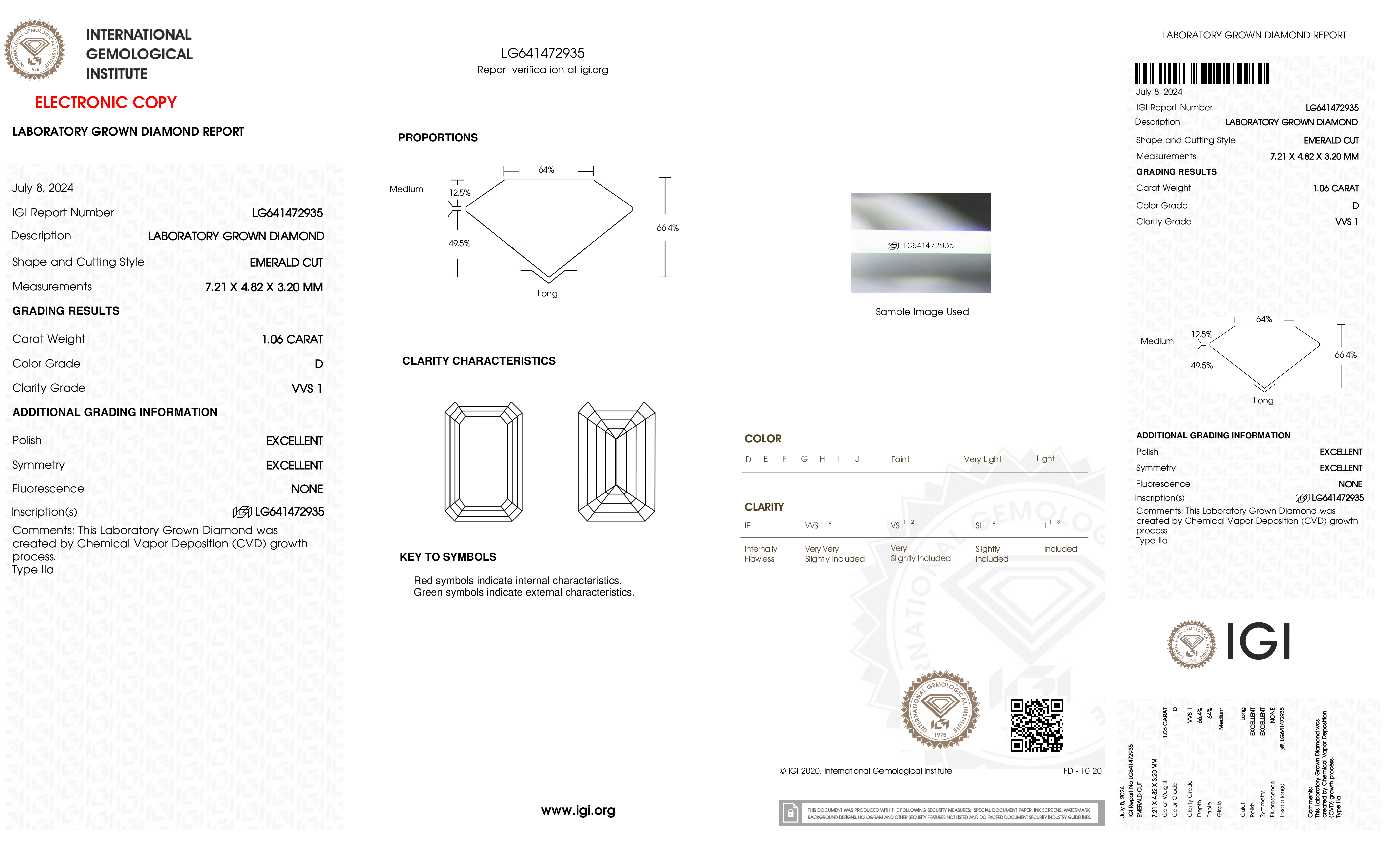 Diamond Certificate