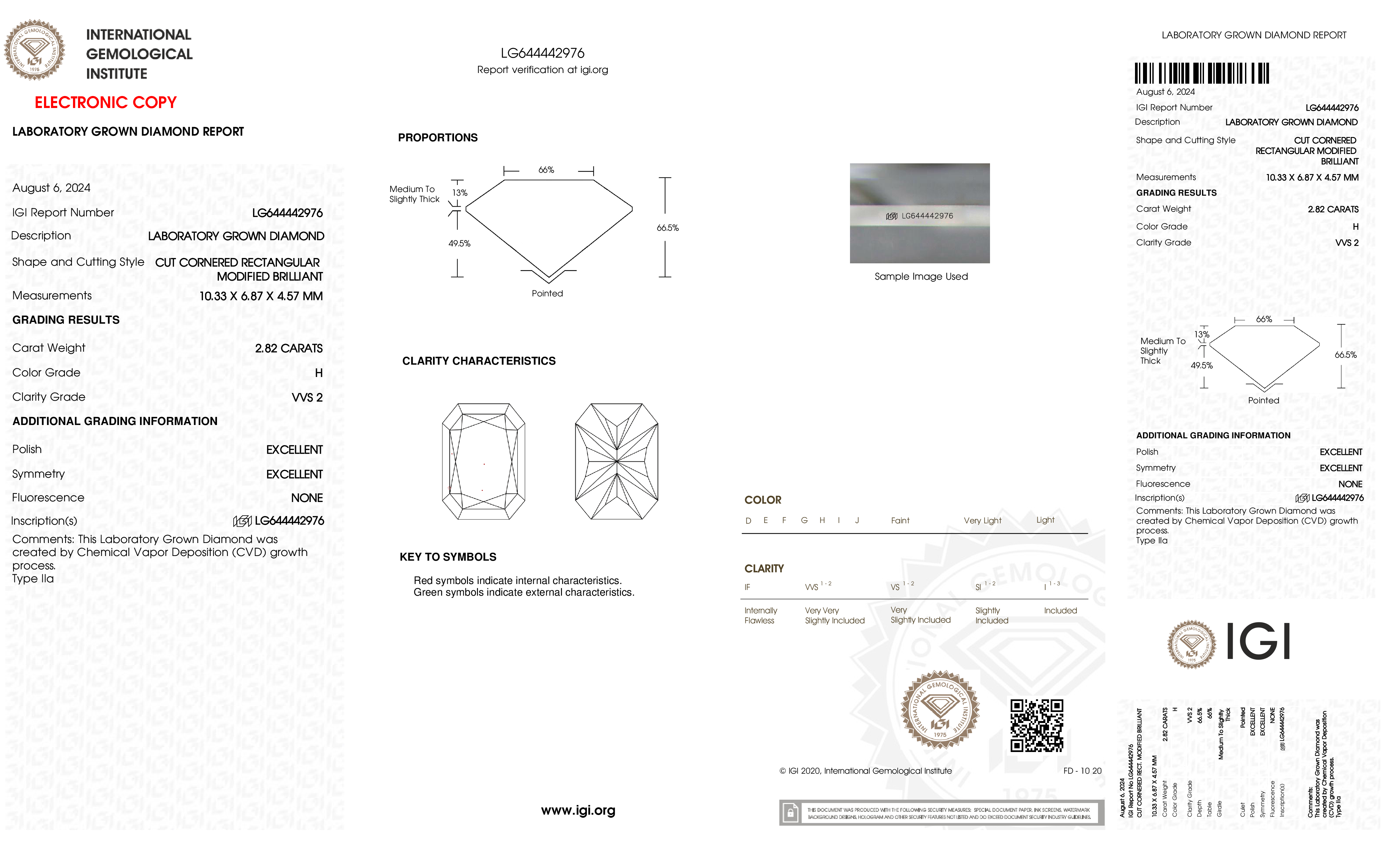 Diamond Certificate