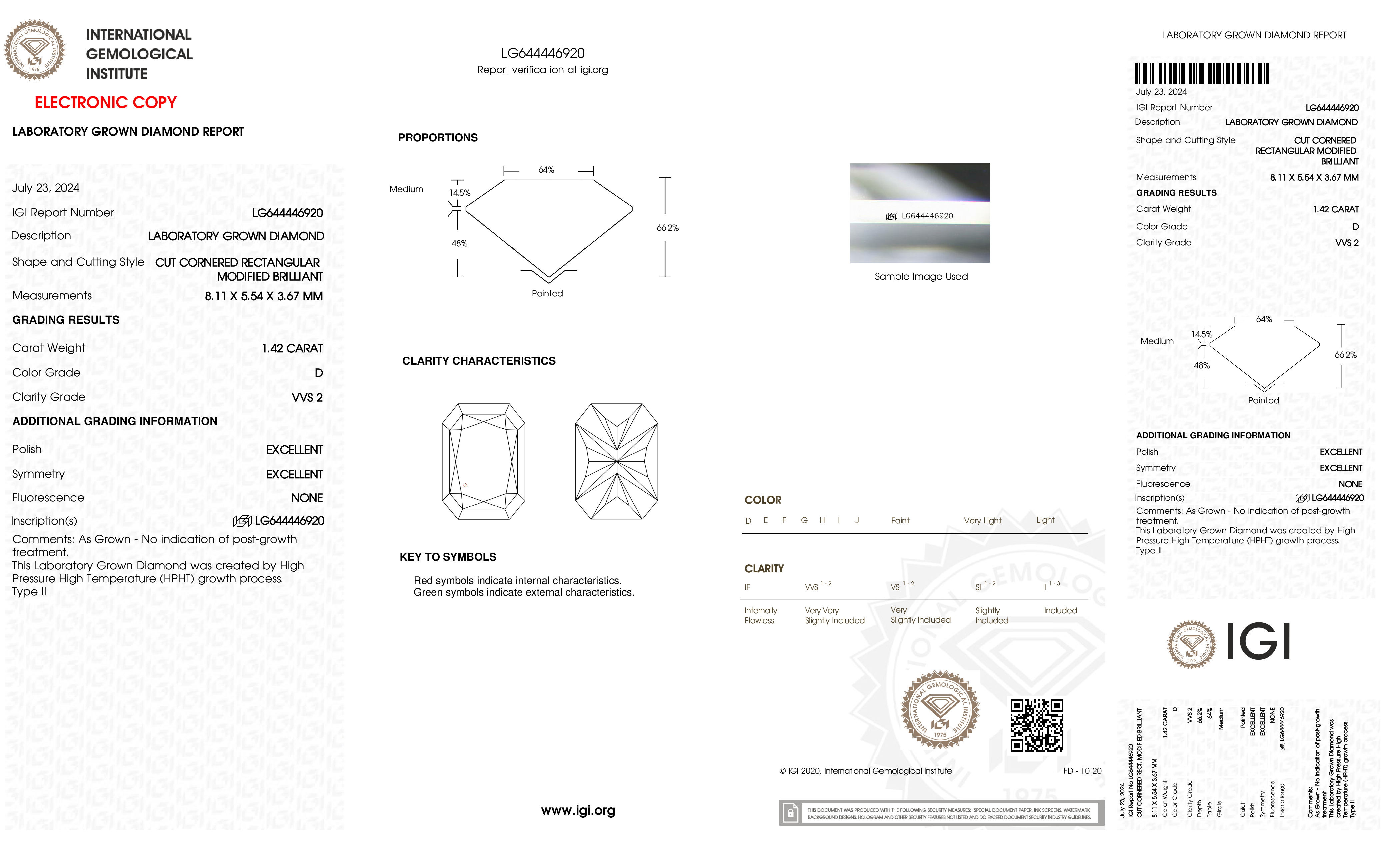 Diamond Certificate