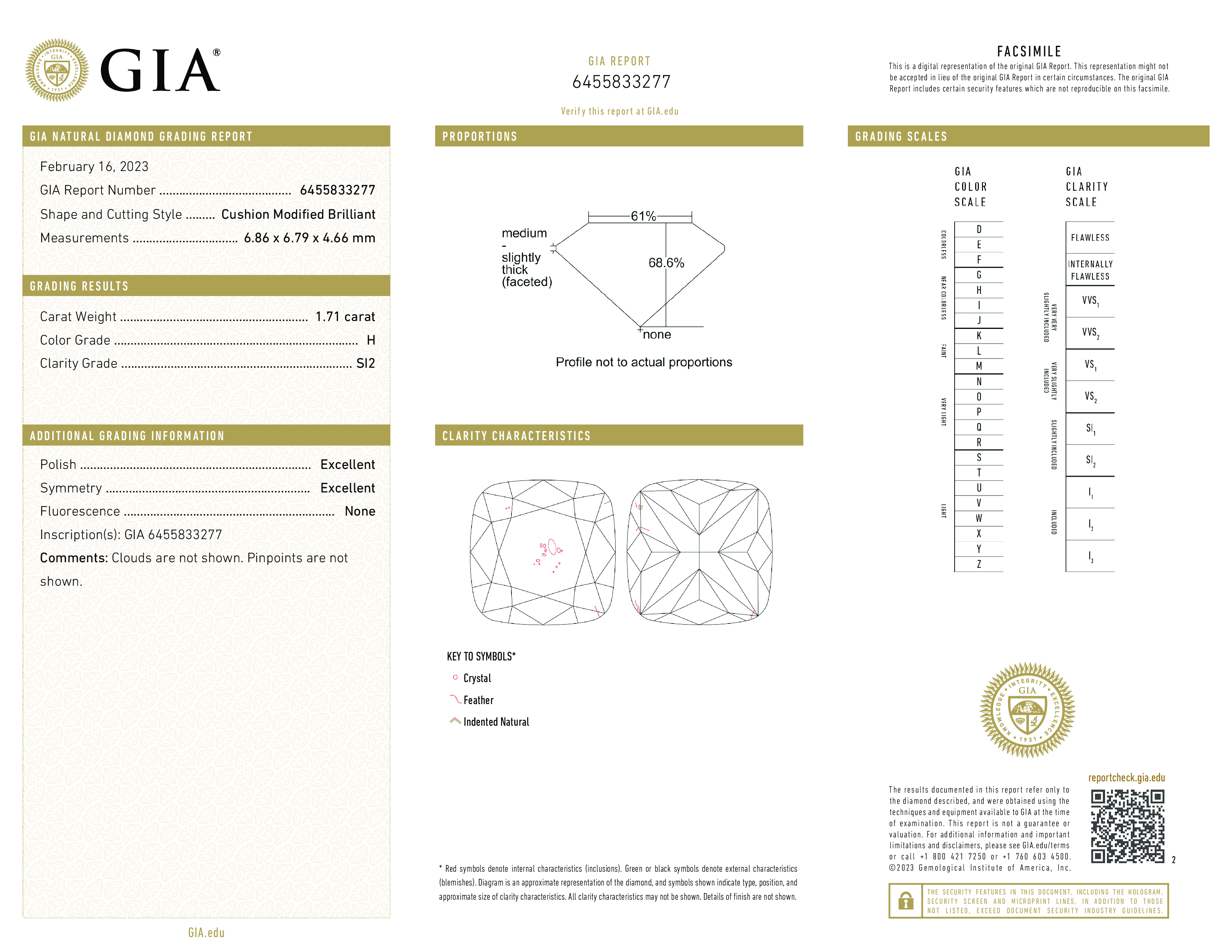 Diamond Certificate