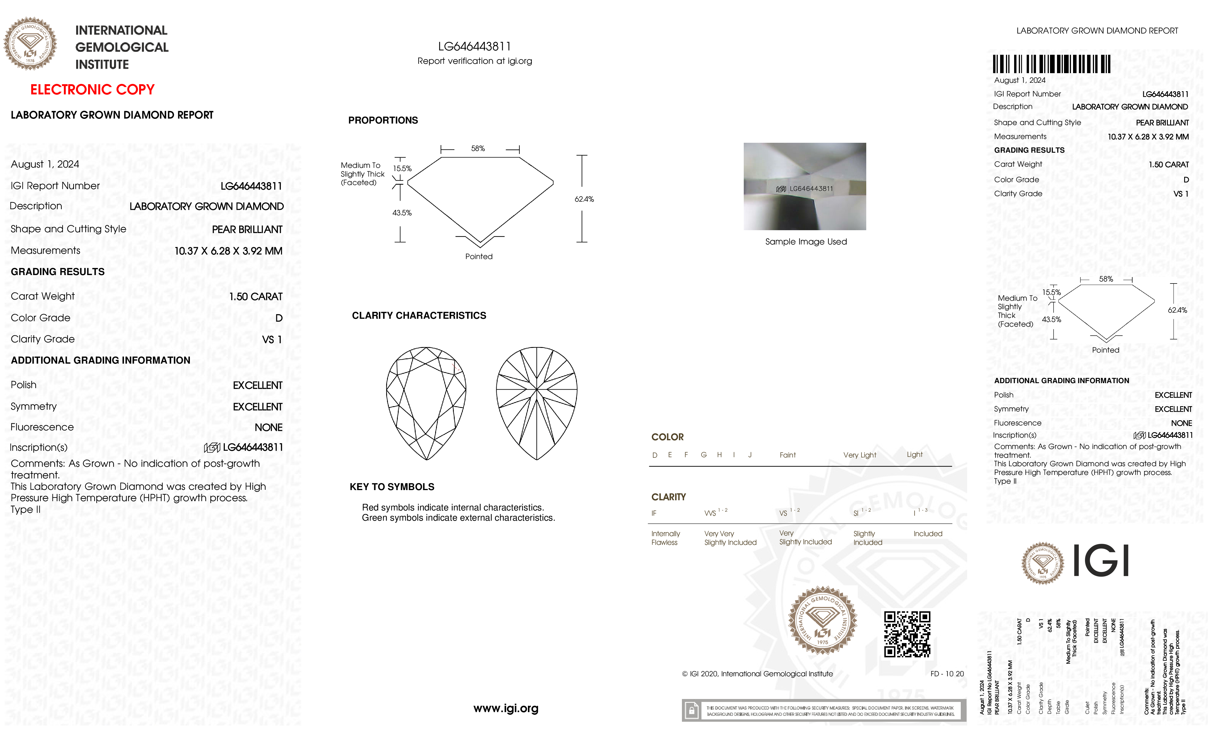 Diamond Certificate