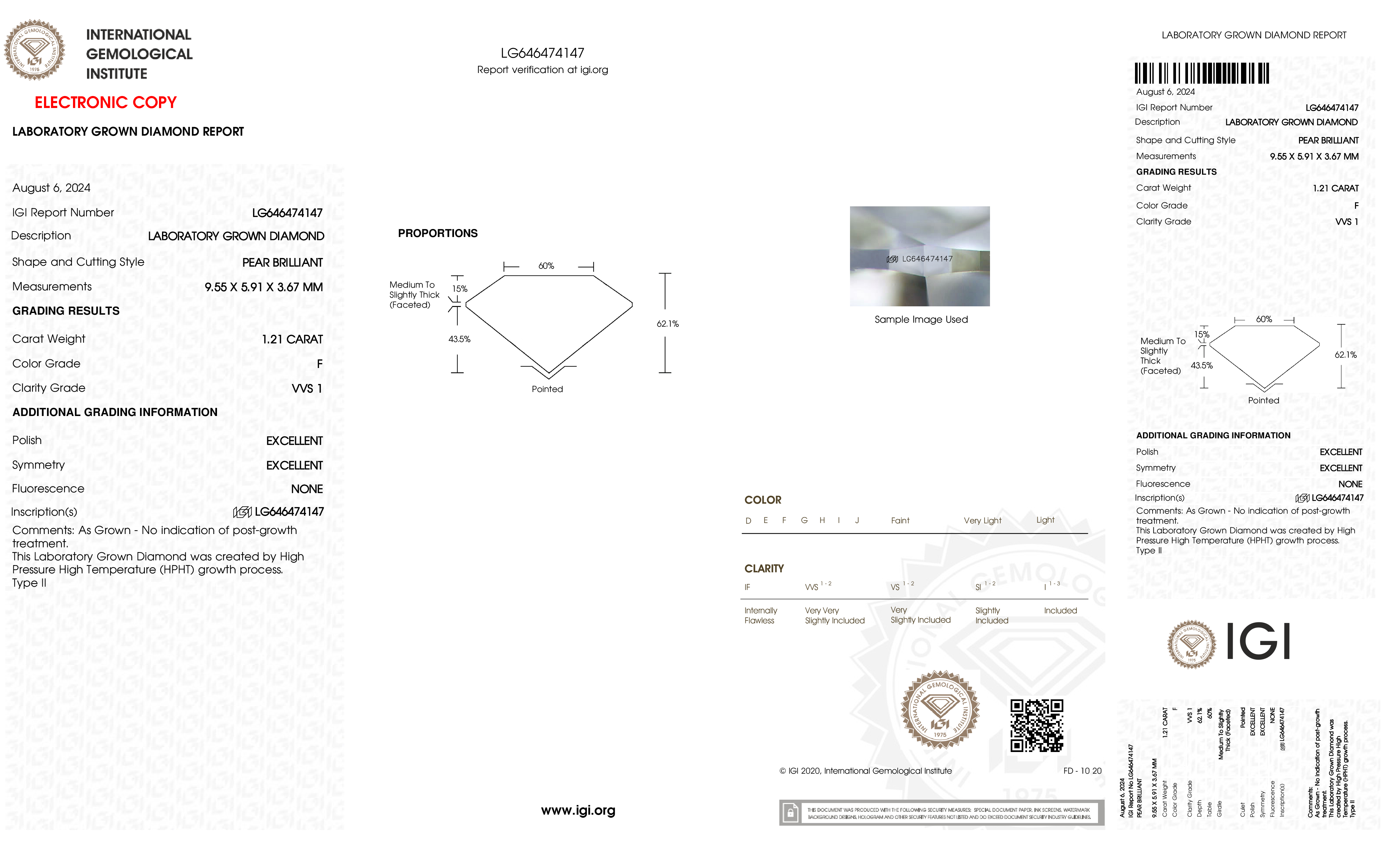Diamond Certificate