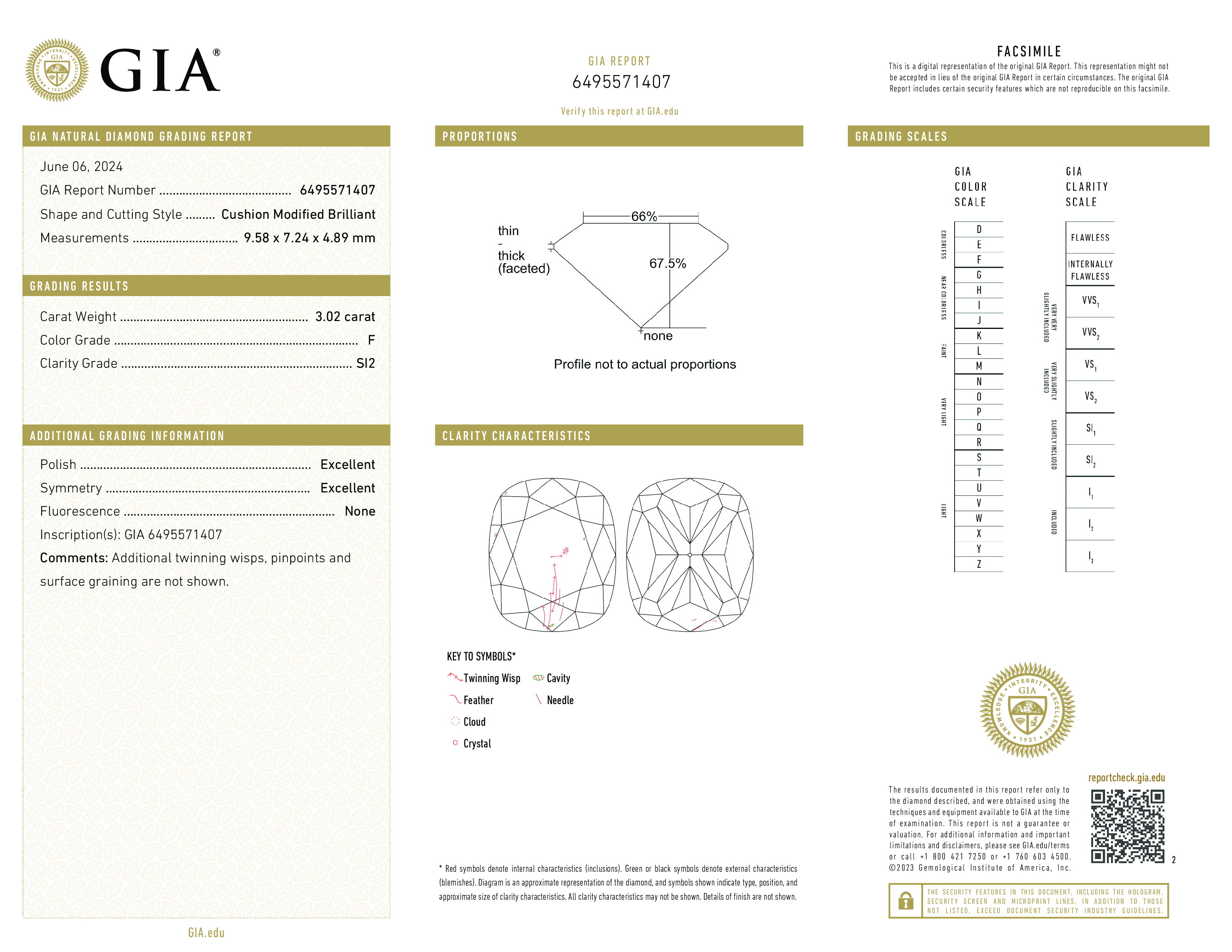 Diamond Certificate