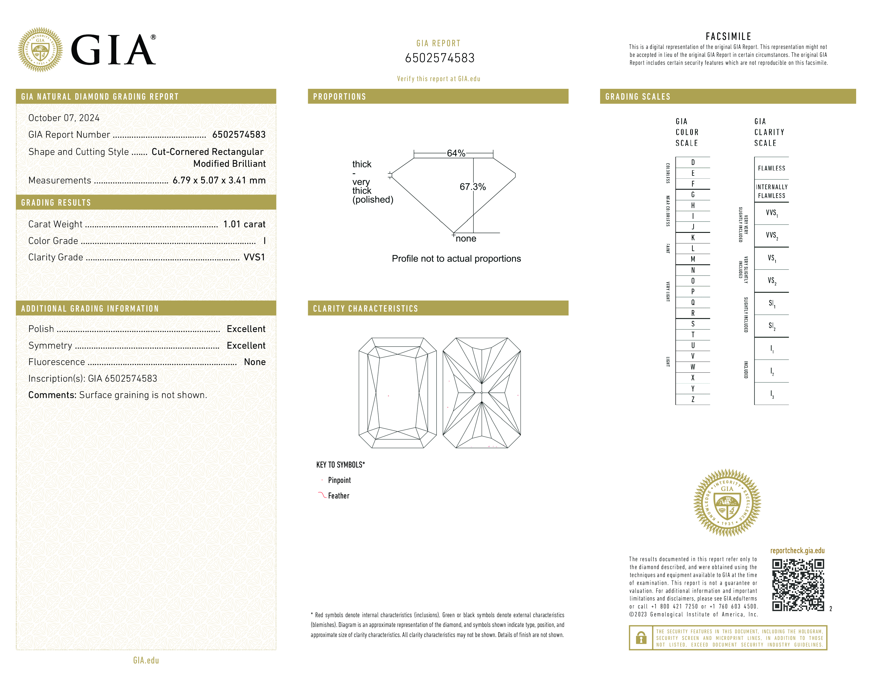 Diamond Certificate