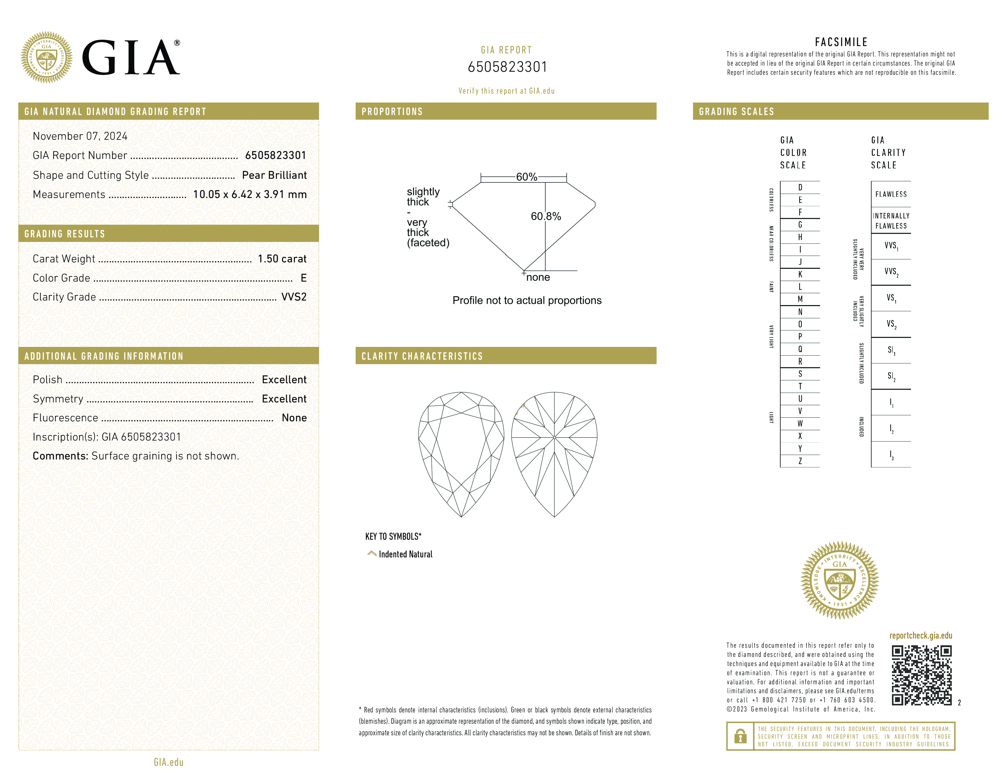 Diamond Certificate