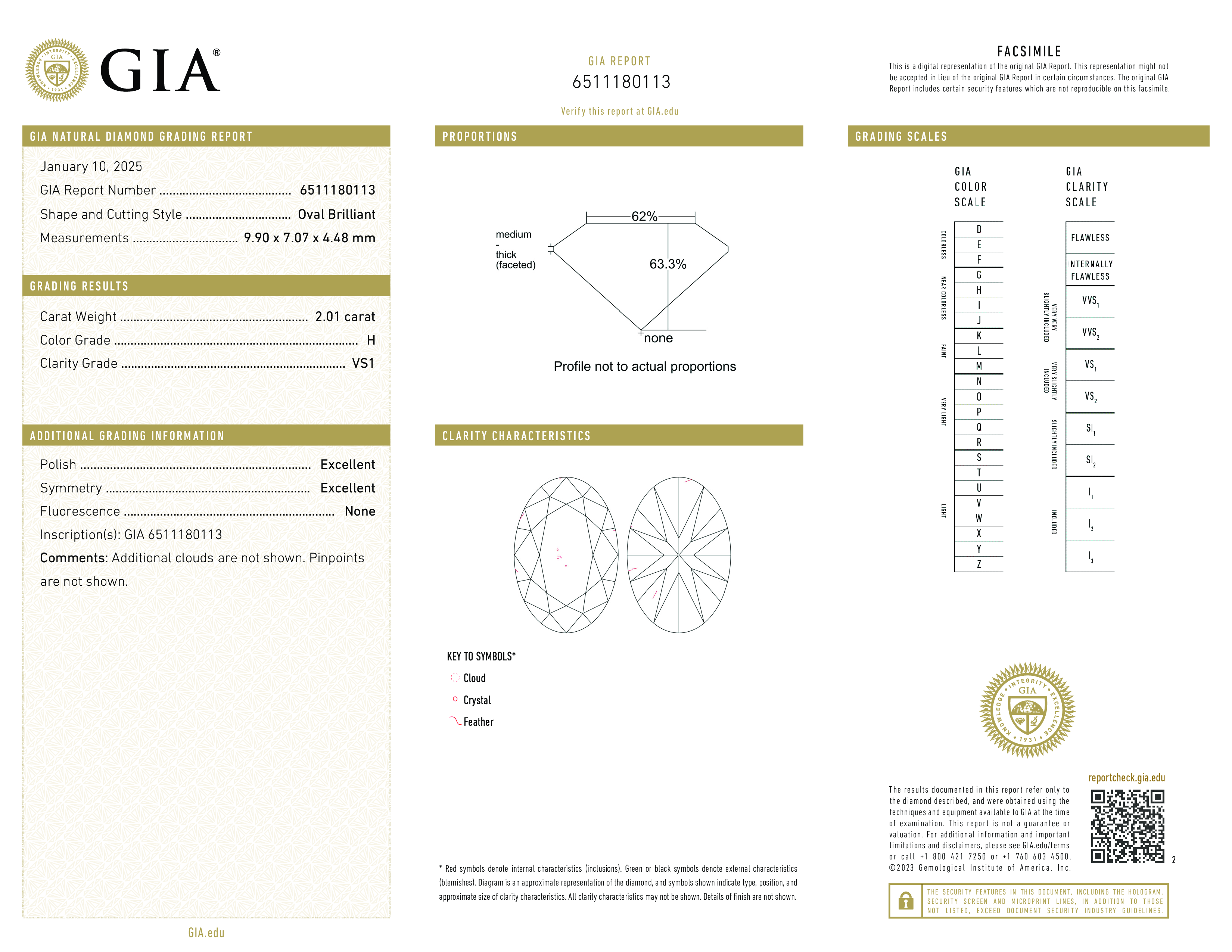 Diamond Certificate