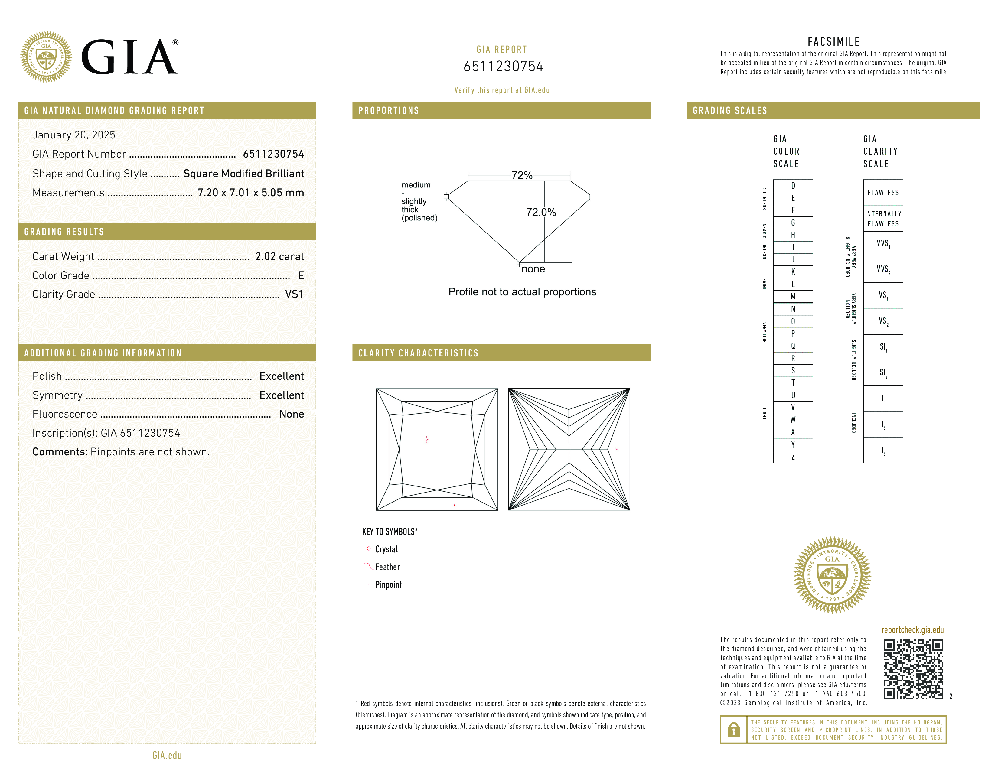 Diamond Certificate