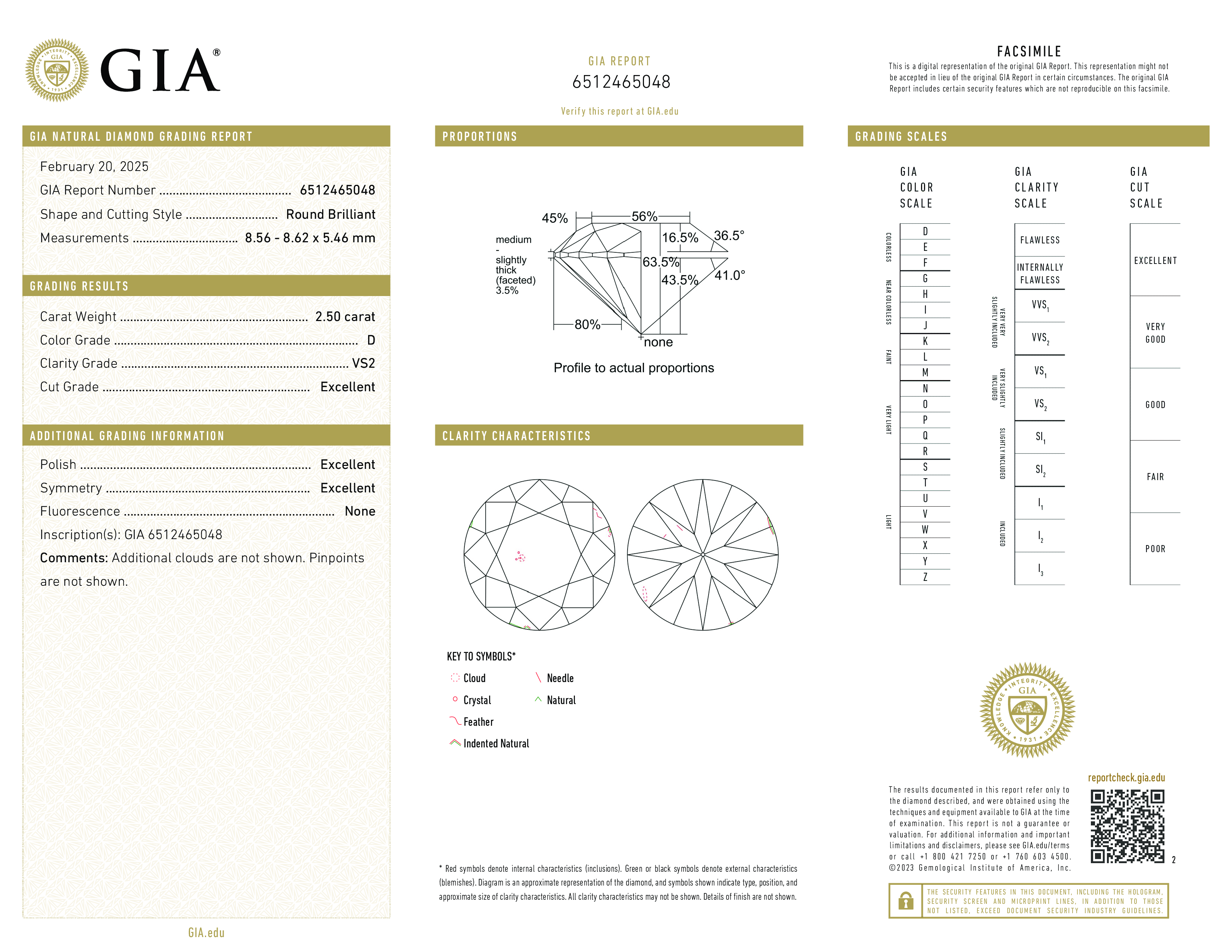 Diamond Certificate
