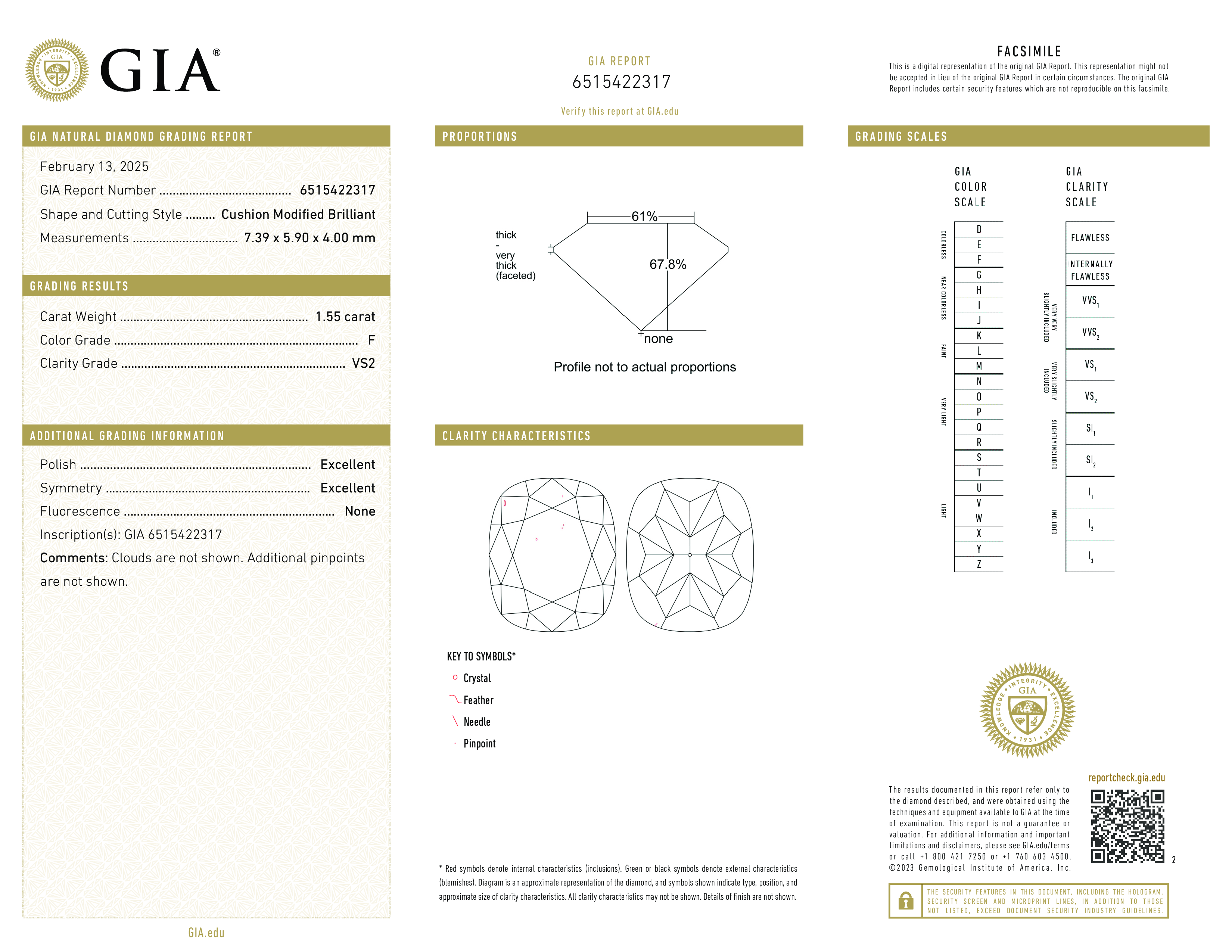 Diamond Certificate