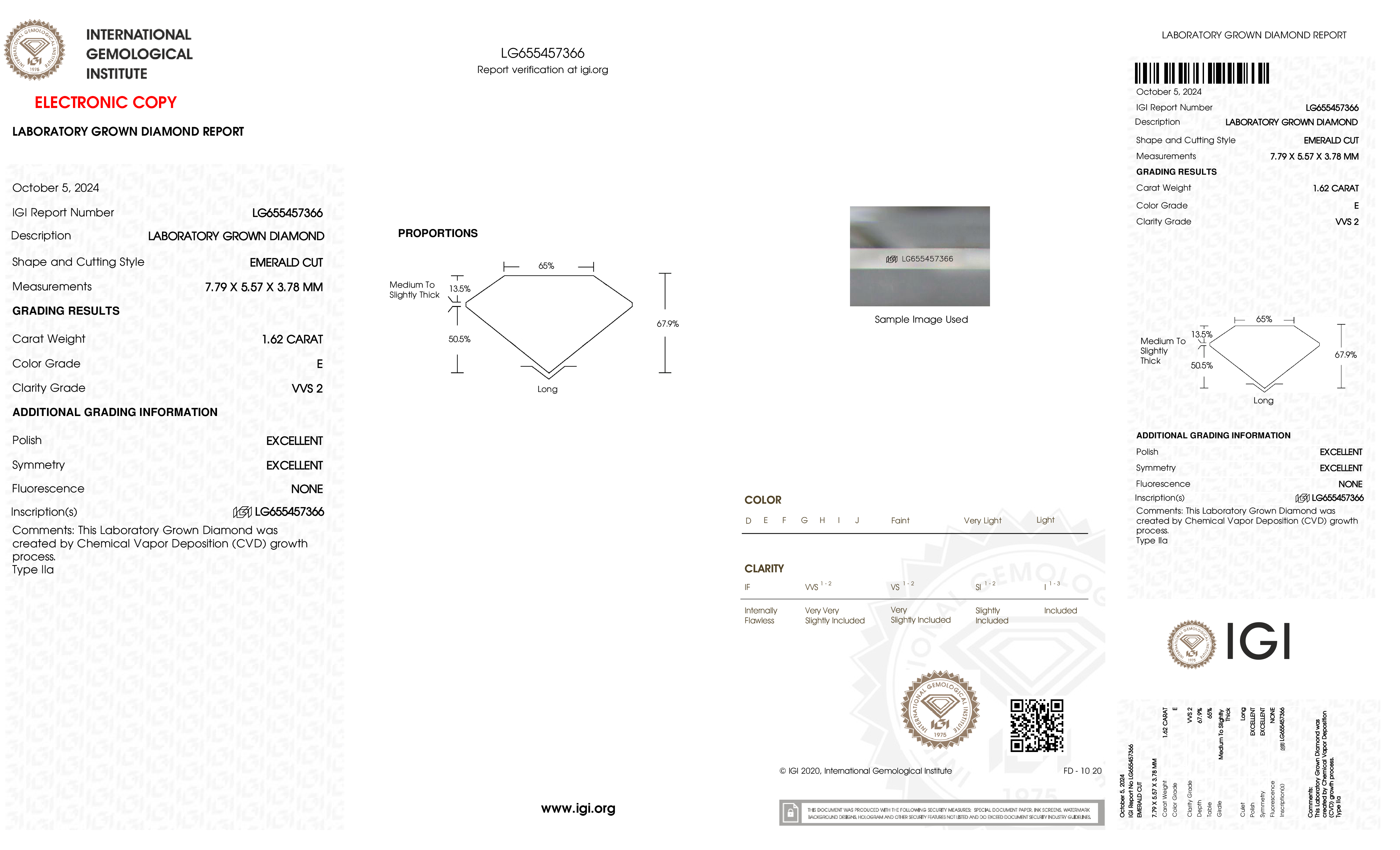 Diamond Certificate