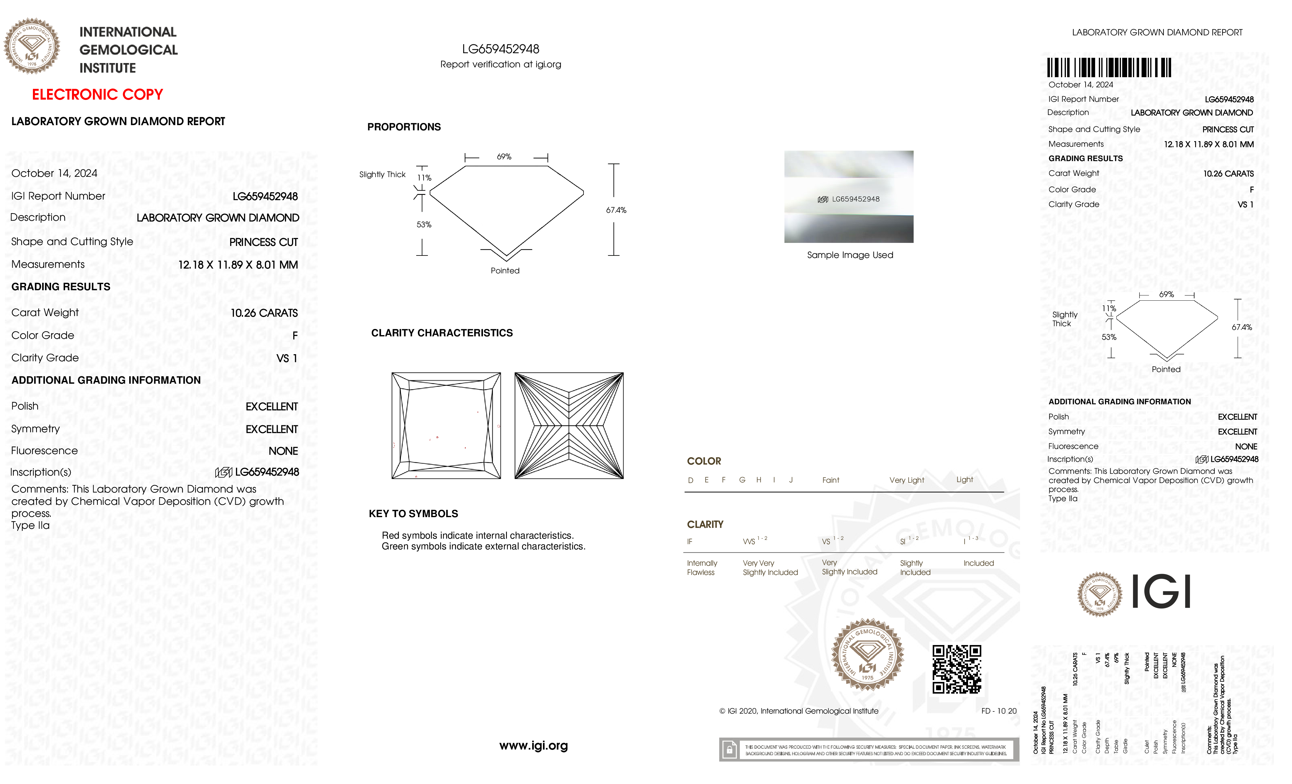 Diamond Certificate