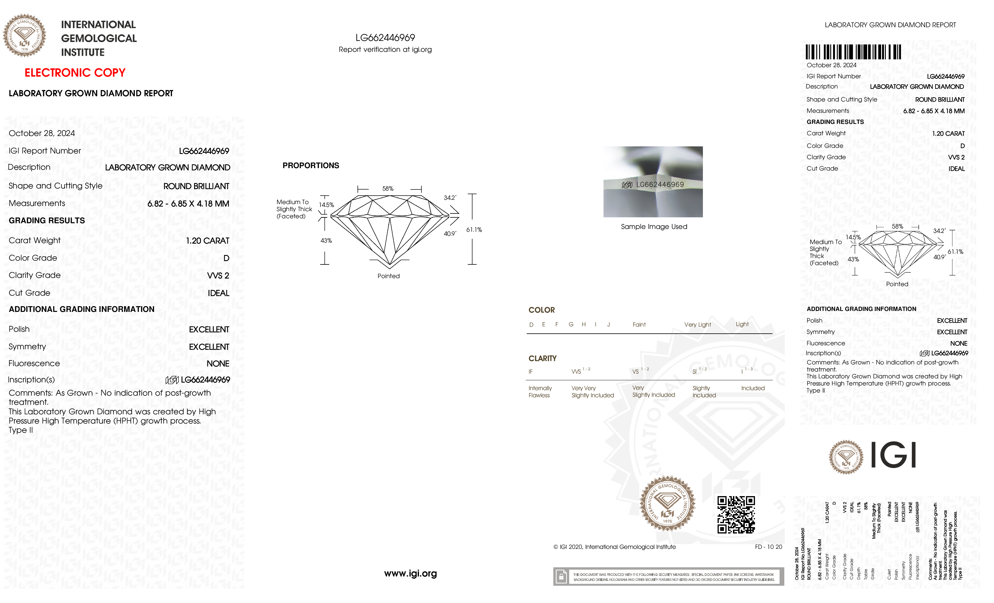 Diamond Certificate