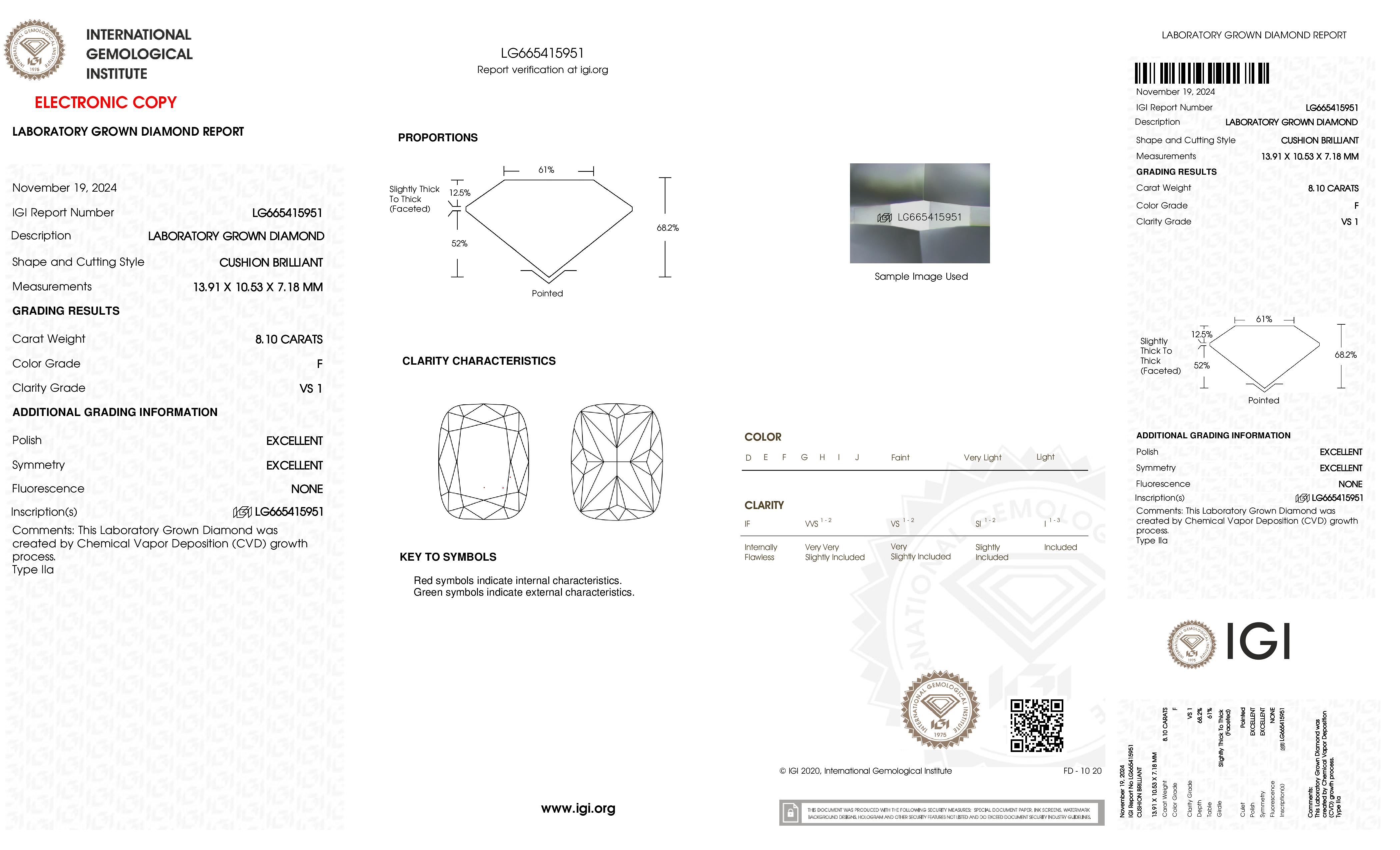 Diamond Certificate