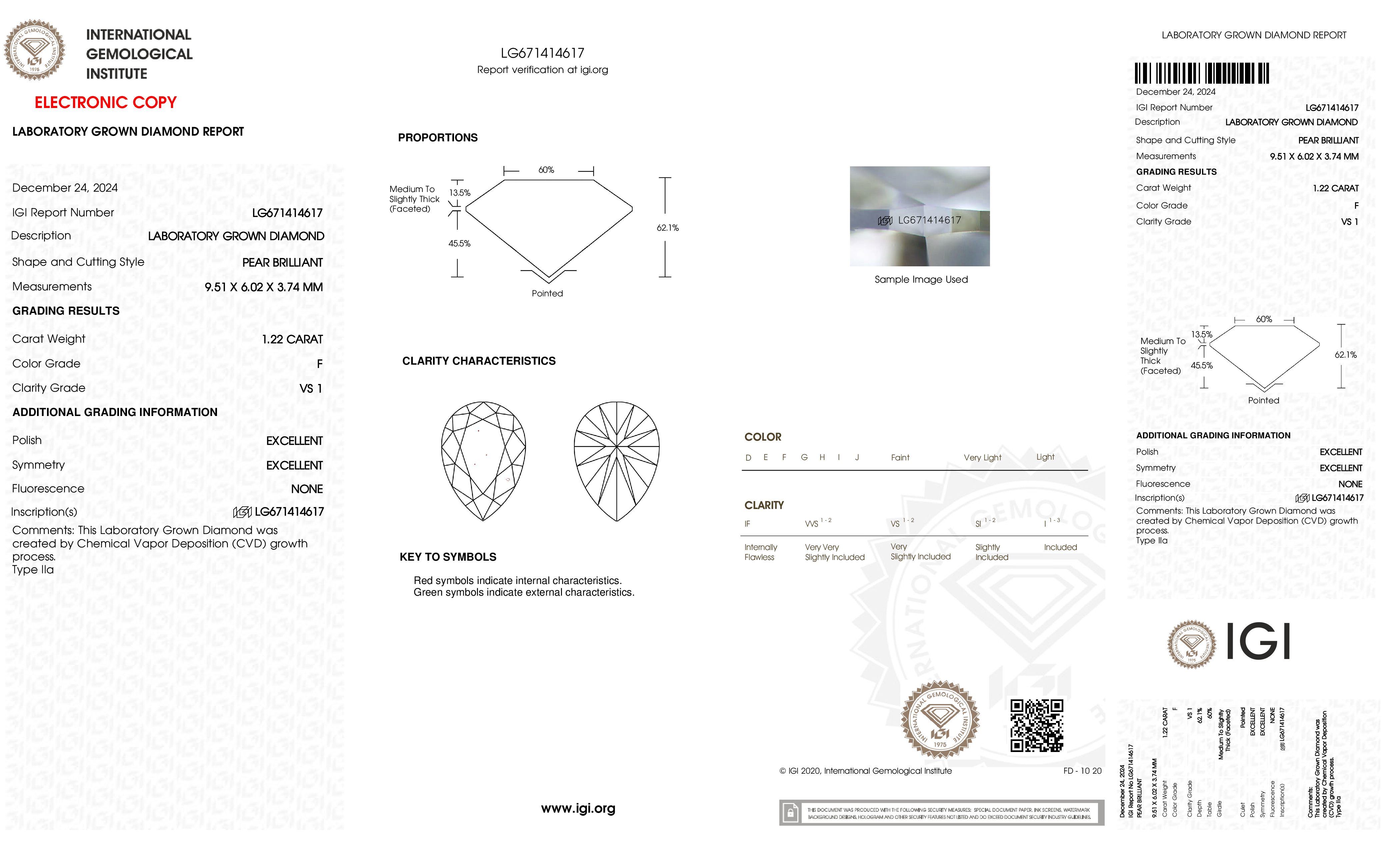 Diamond Certificate