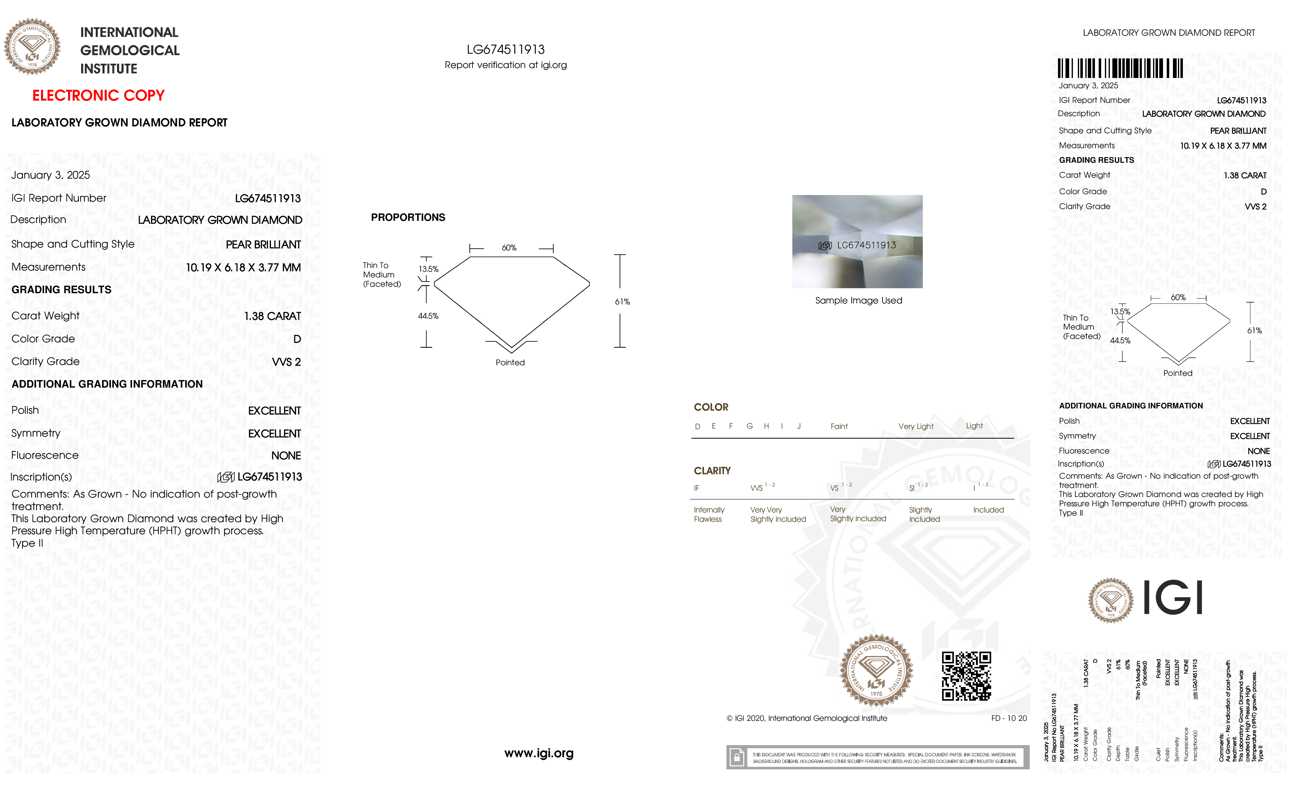 Diamond Certificate
