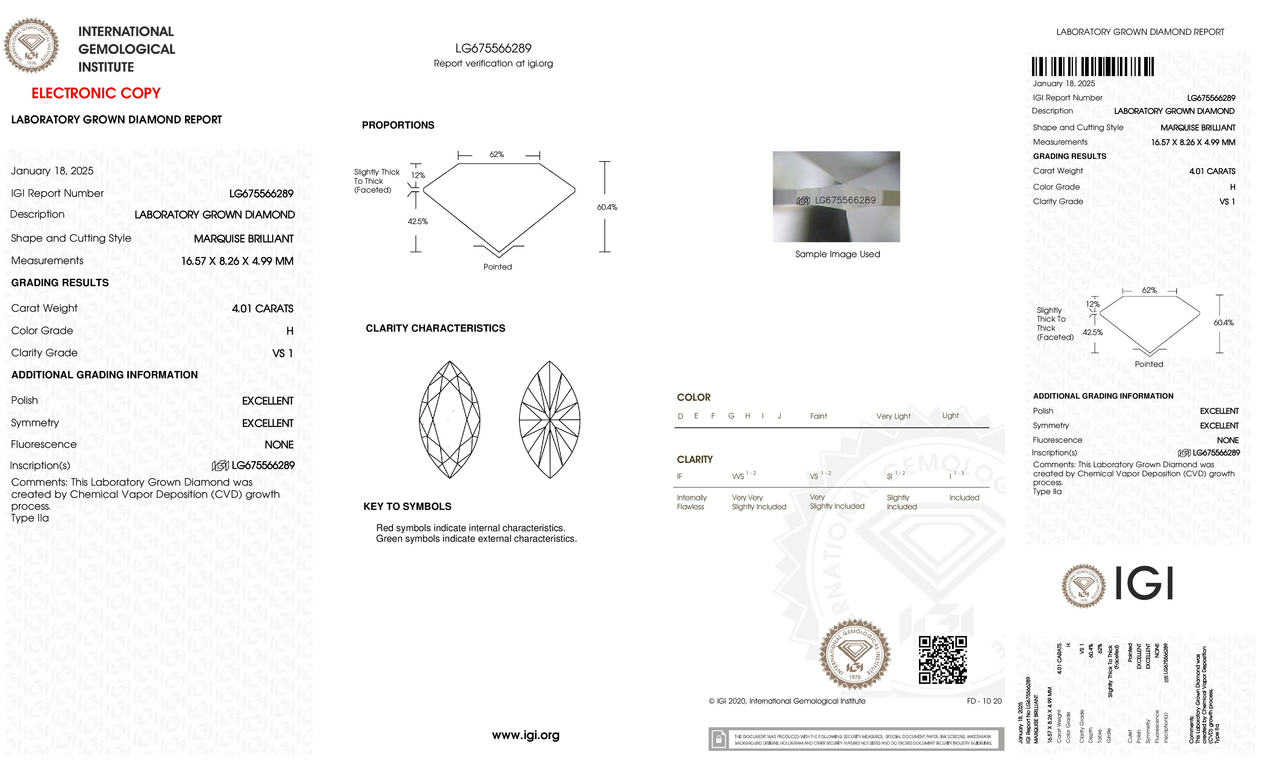 Diamond Certificate