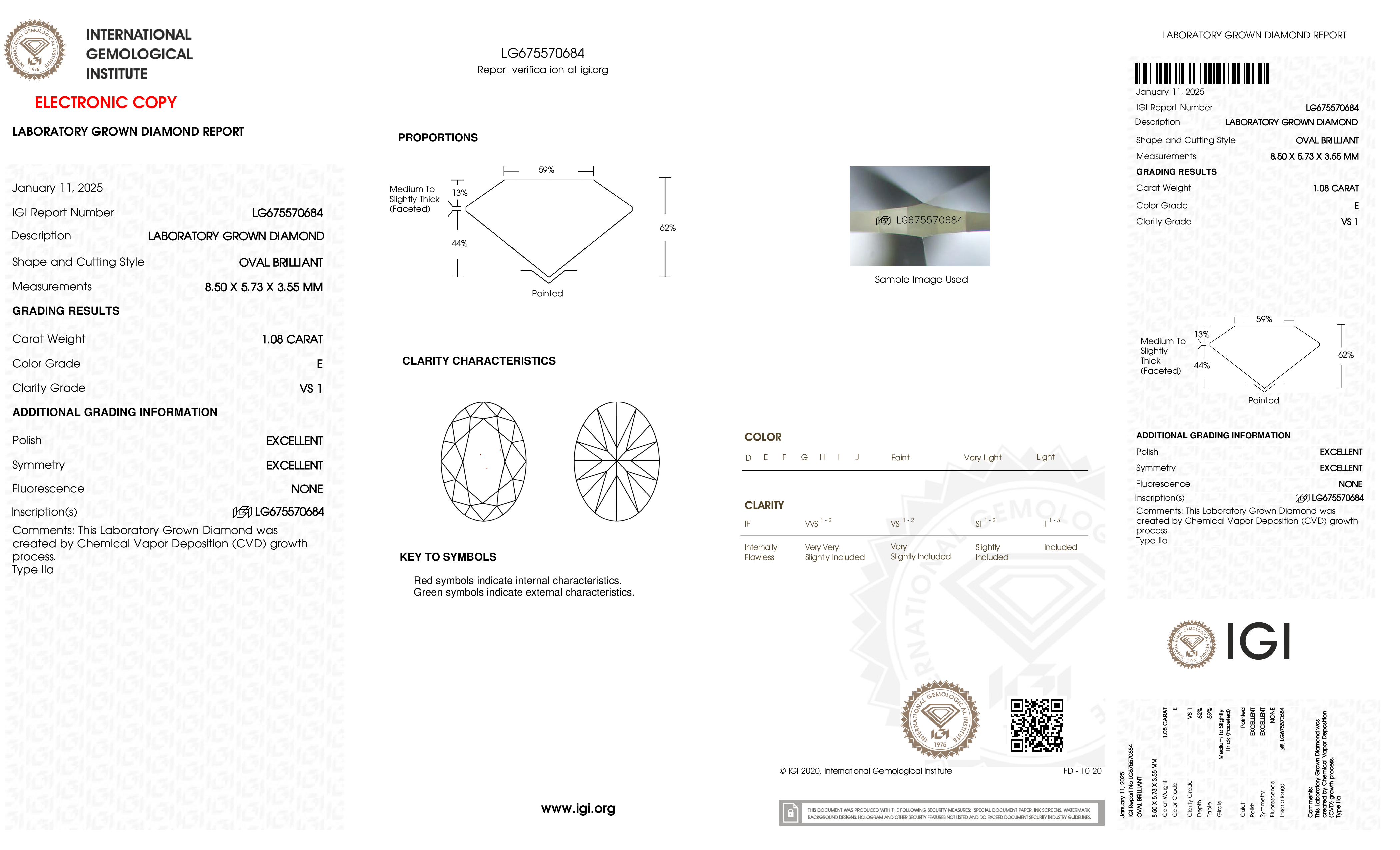 Diamond Certificate